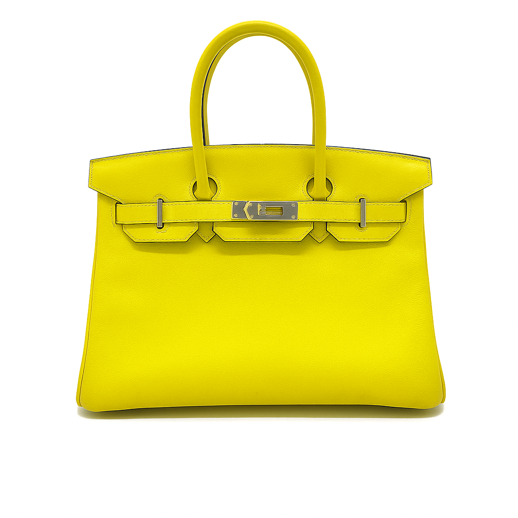 HERMES  Epsom Birkin 30 Lime