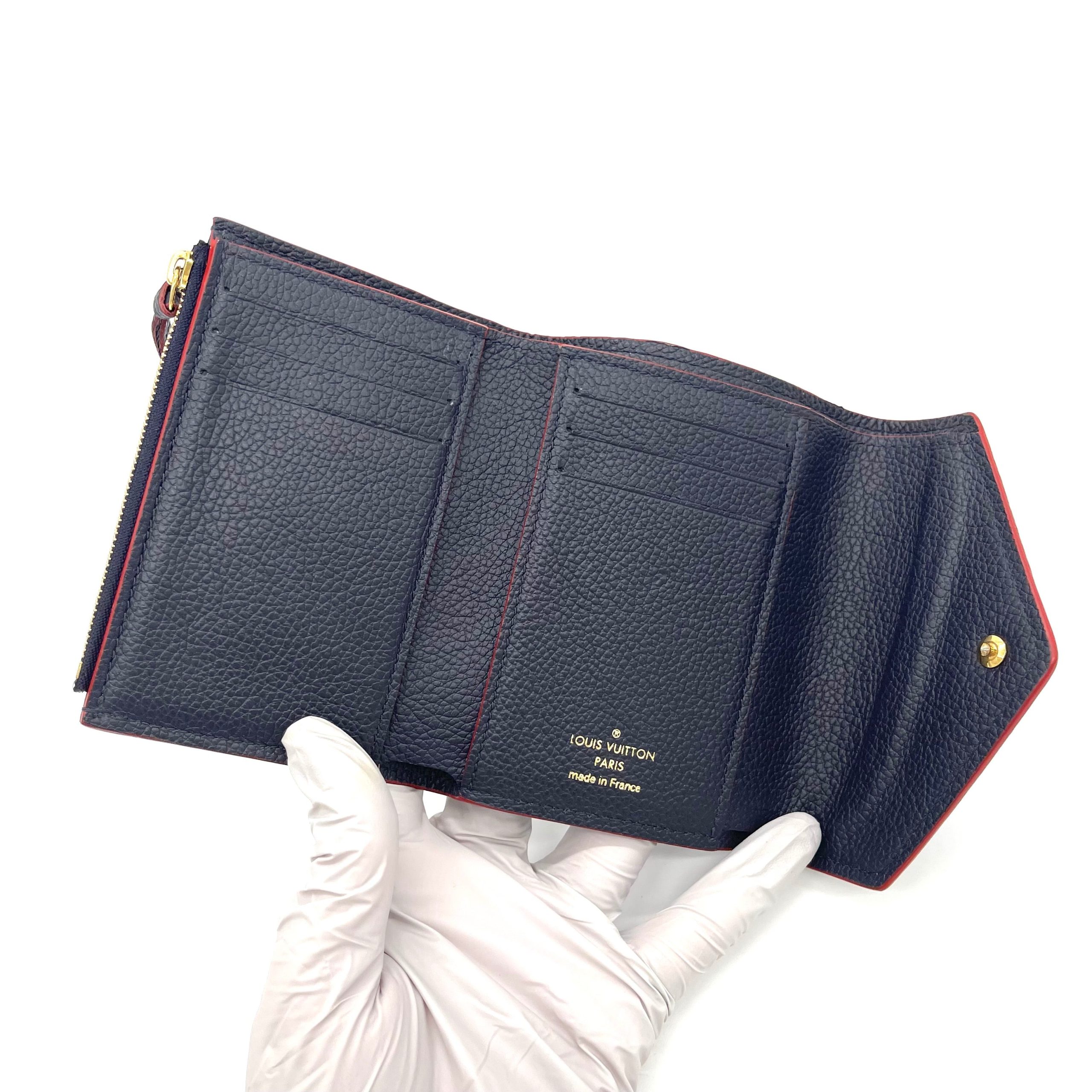 Louis Vuitton Empreinte Zoé Wallet – Marine Rouge