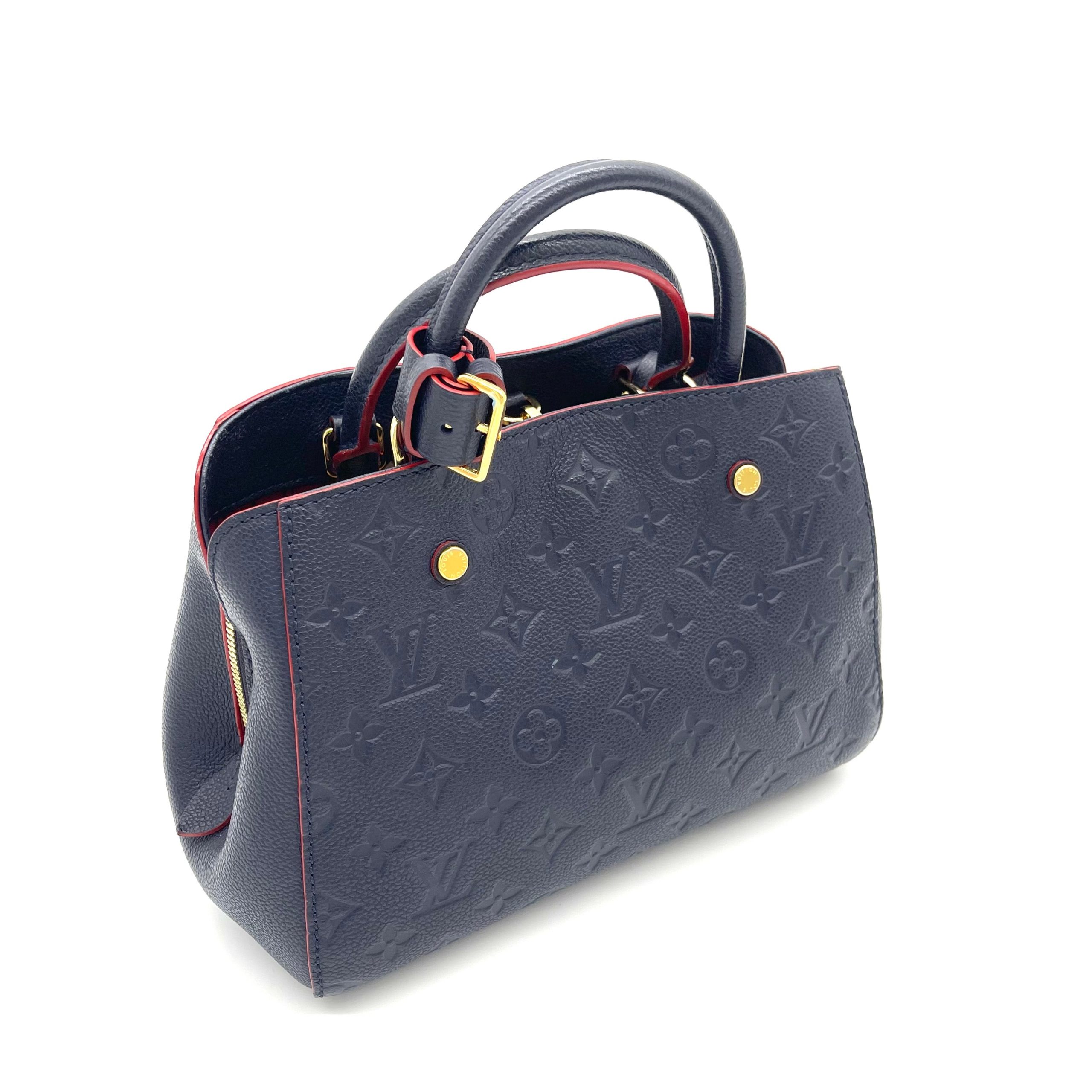 Louis Vuitton Empreinte Montaigne BB – Marine Rouge