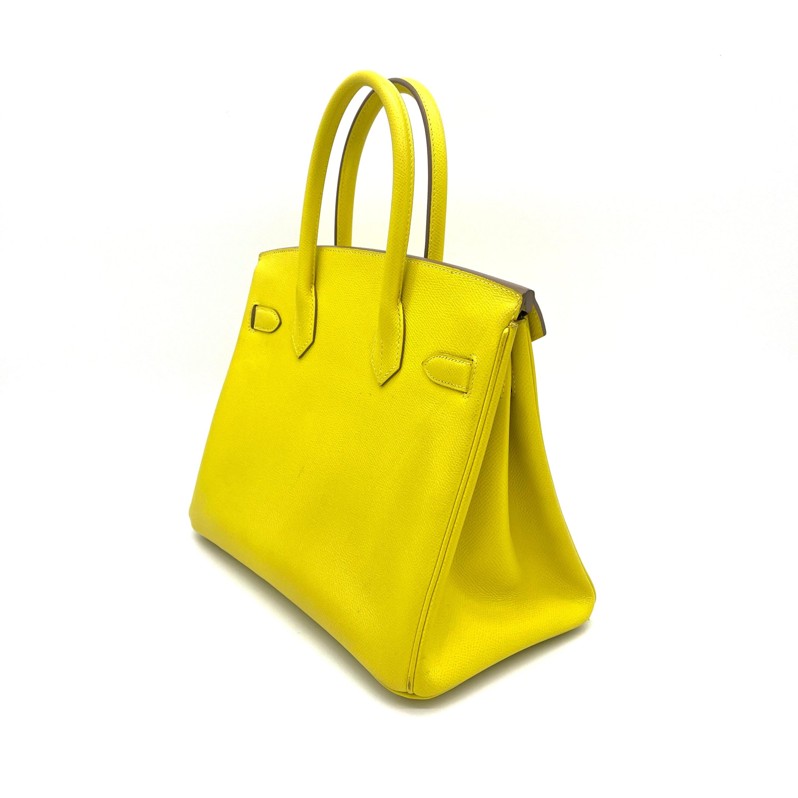 HERMES Epsom Birkin 30 Lime