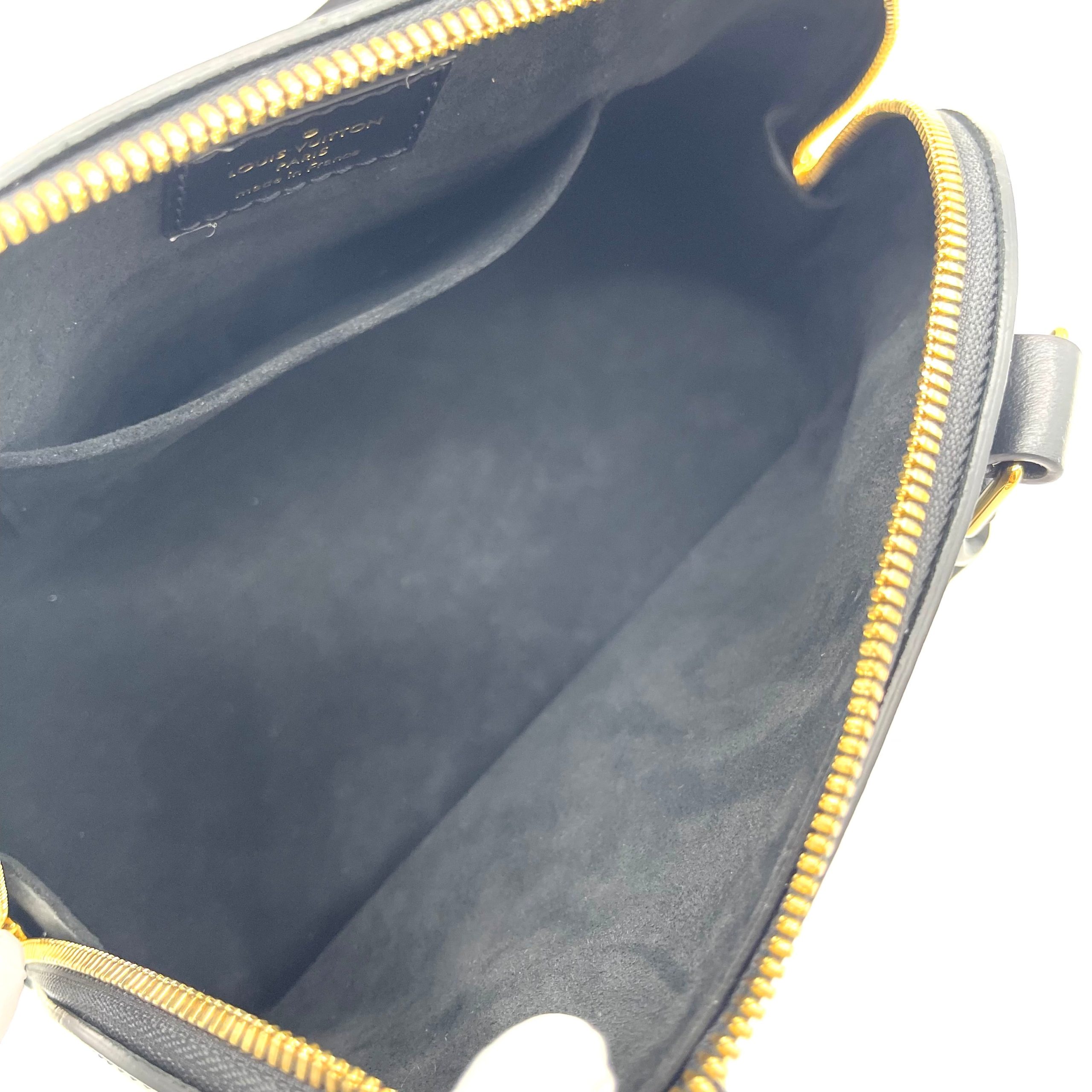 Louis Vuitton Monogram Vernis Alma BB Chain Bag – Ink (Limited Edition)