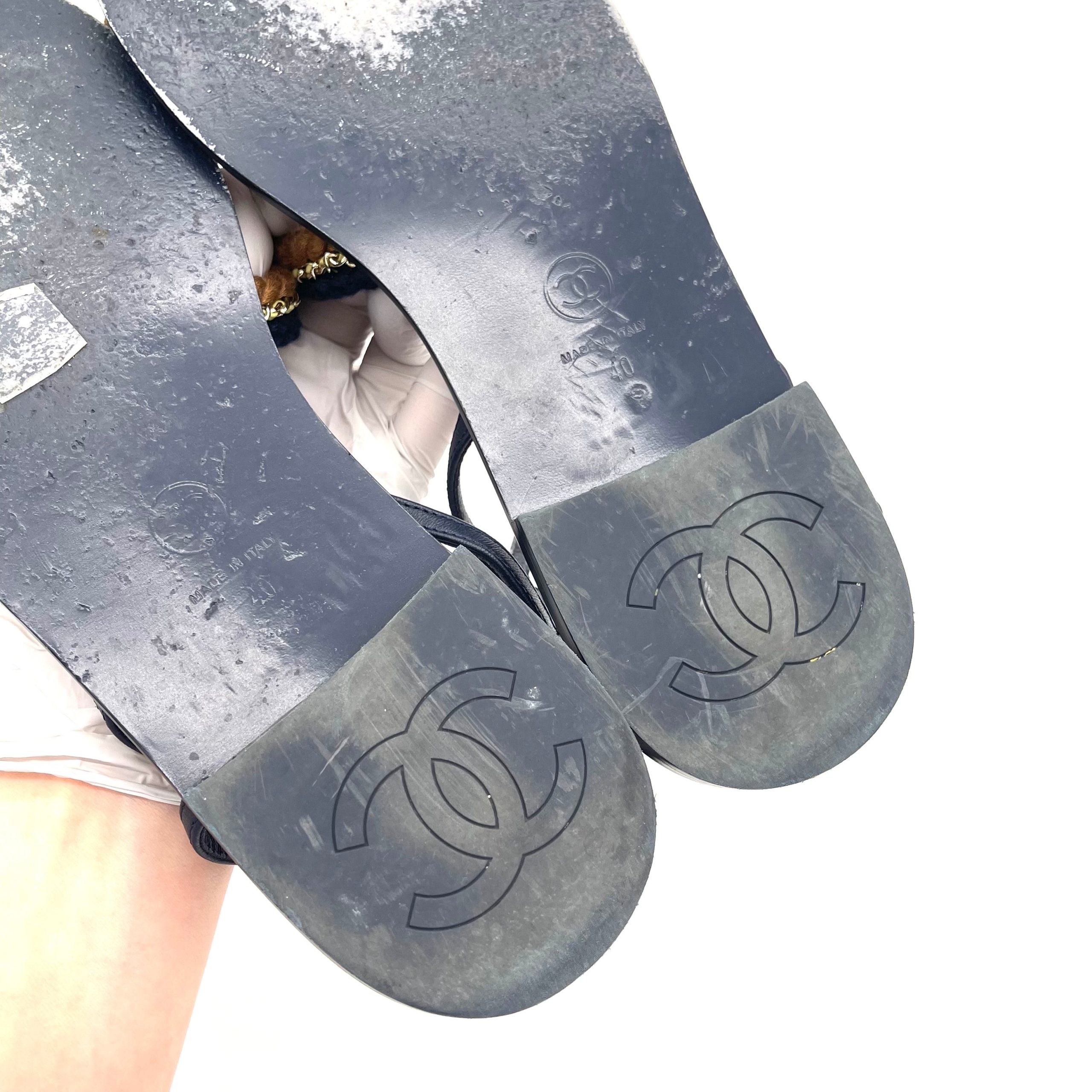 CHANEL Rope Sandals Size40 Retail Price $1150