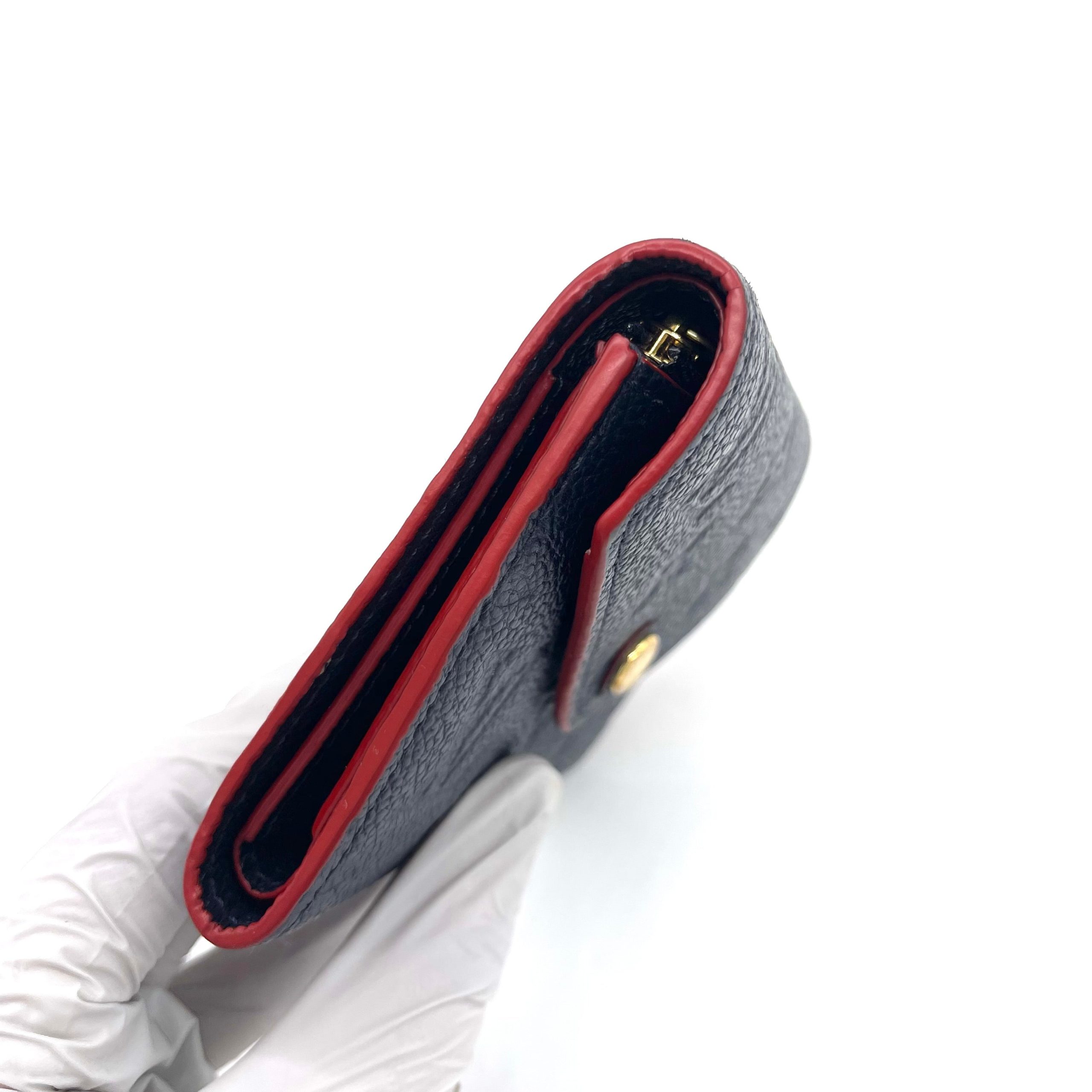 Louis Vuitton Empreinte Zoé Wallet – Marine Rouge