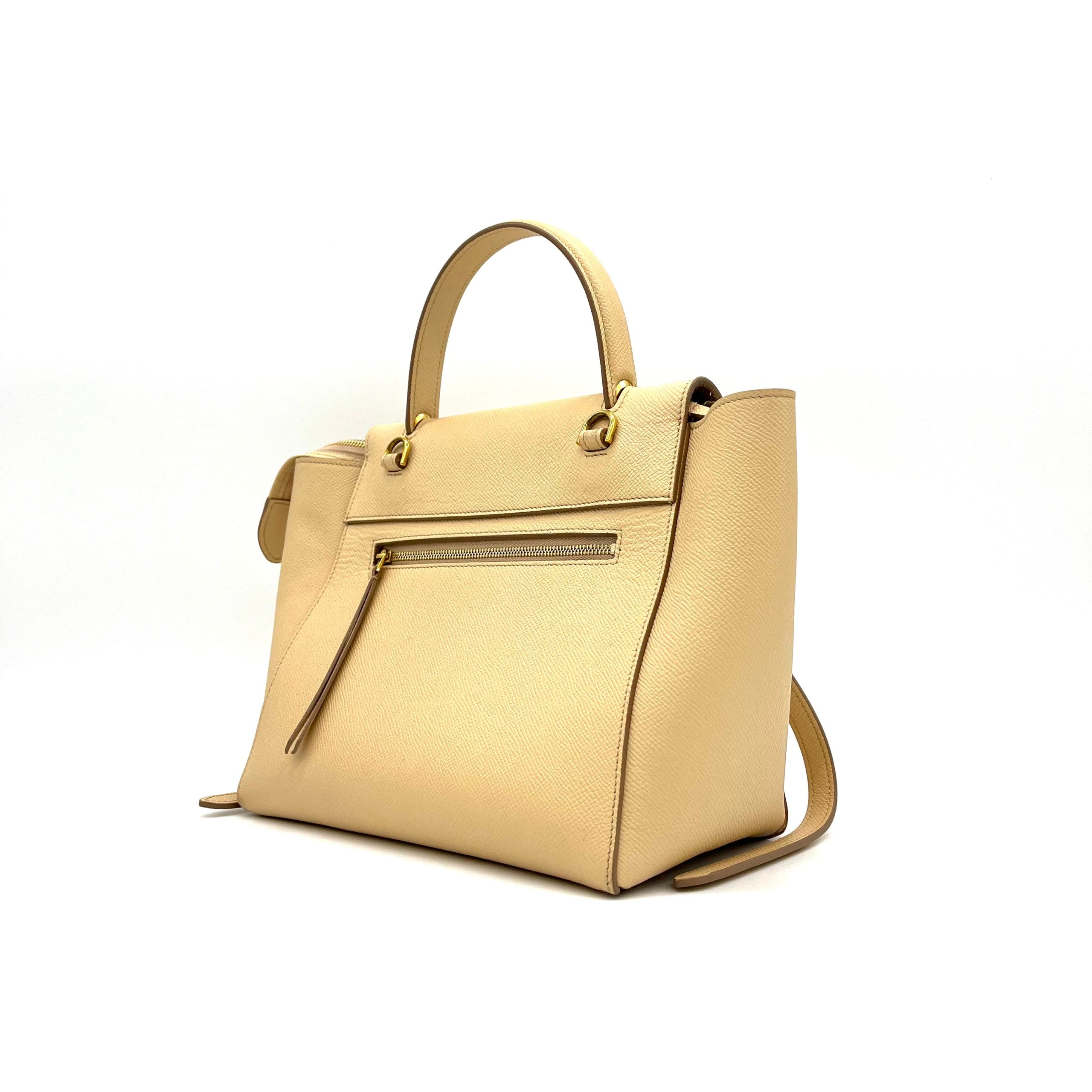 CELINE Grained Calfskin Nano Belt Bag