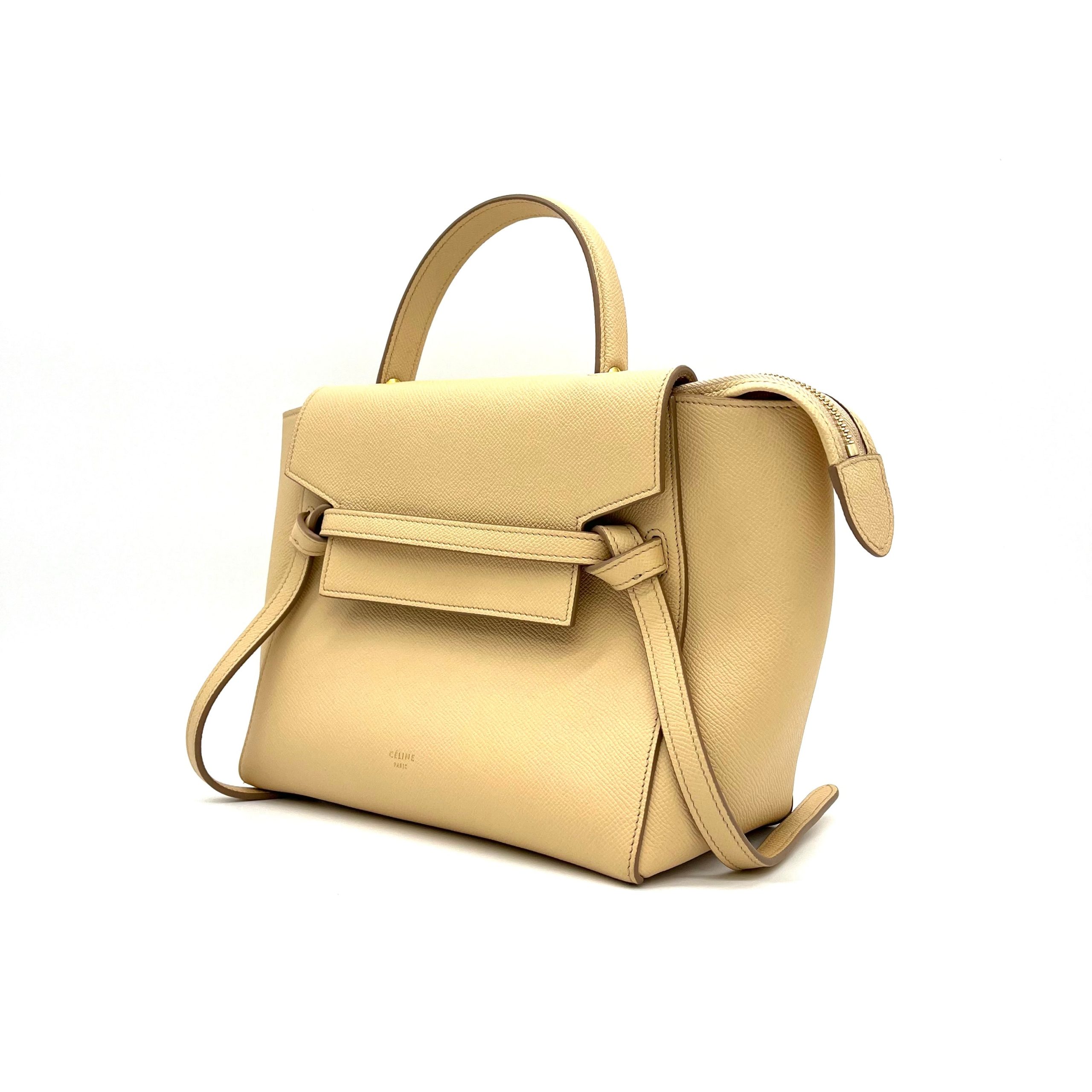 CELINE Grained Calfskin Nano Belt Bag