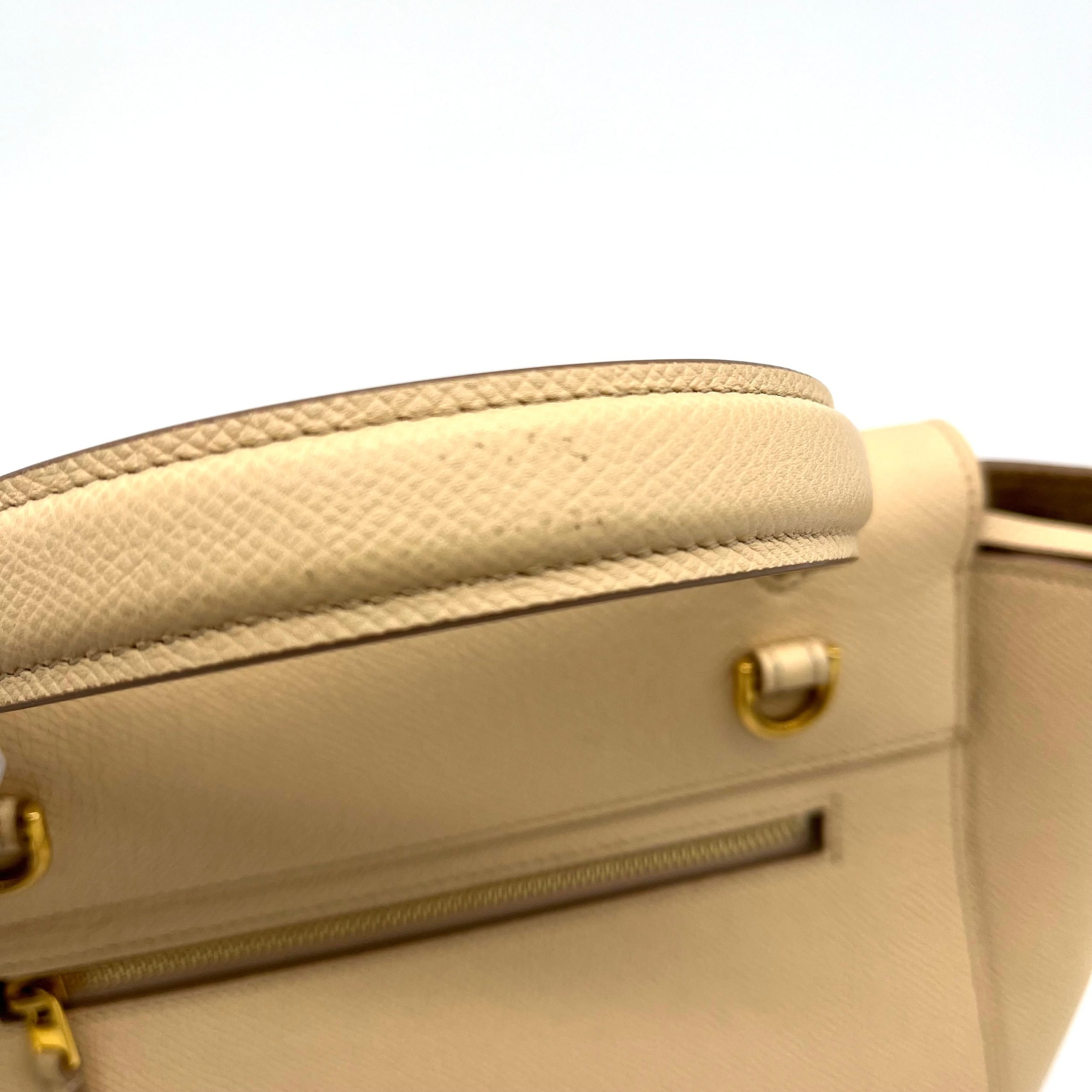 CELINE Grained Calfskin Nano Belt Bag