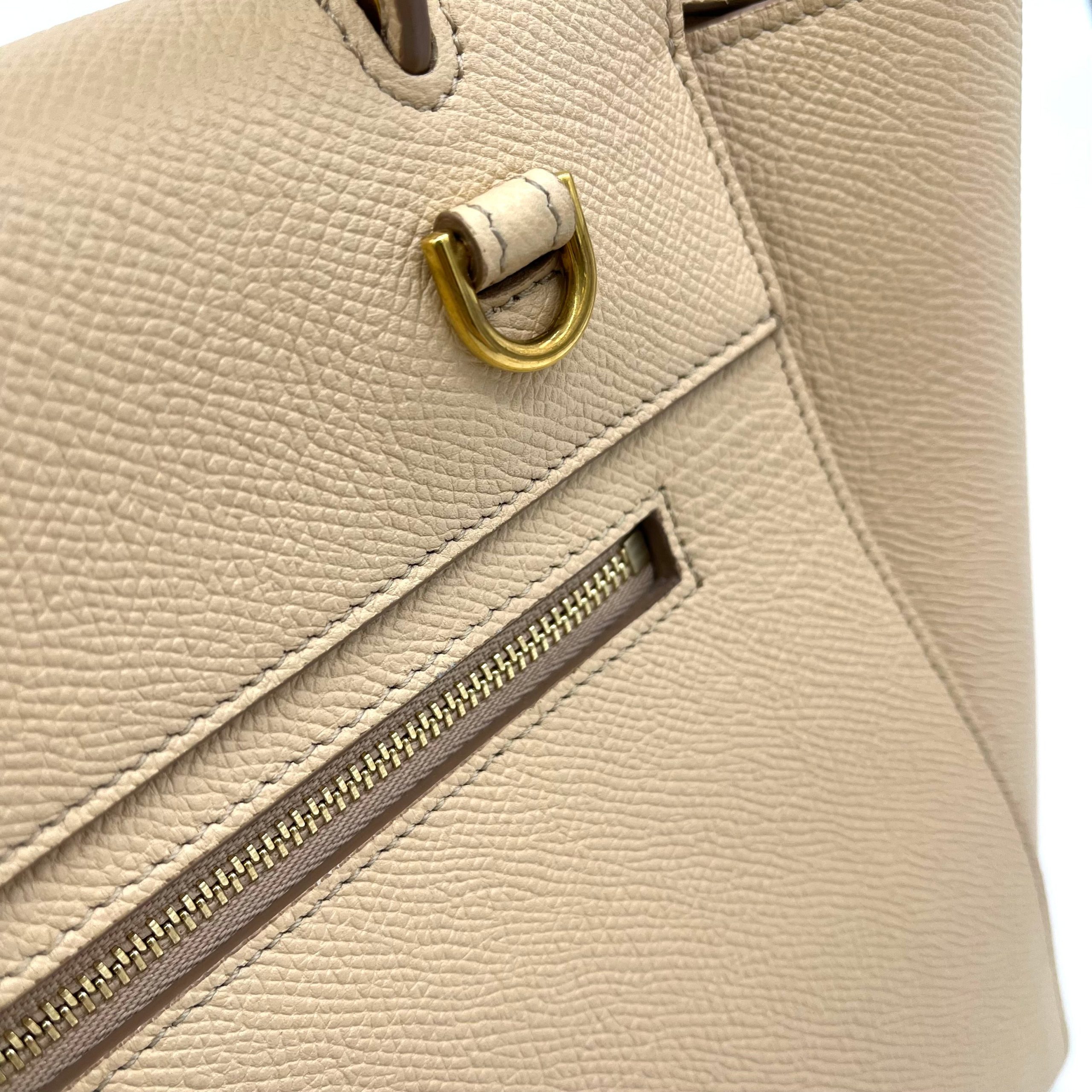 CELINE Grained Calfskin Nano Belt Bag