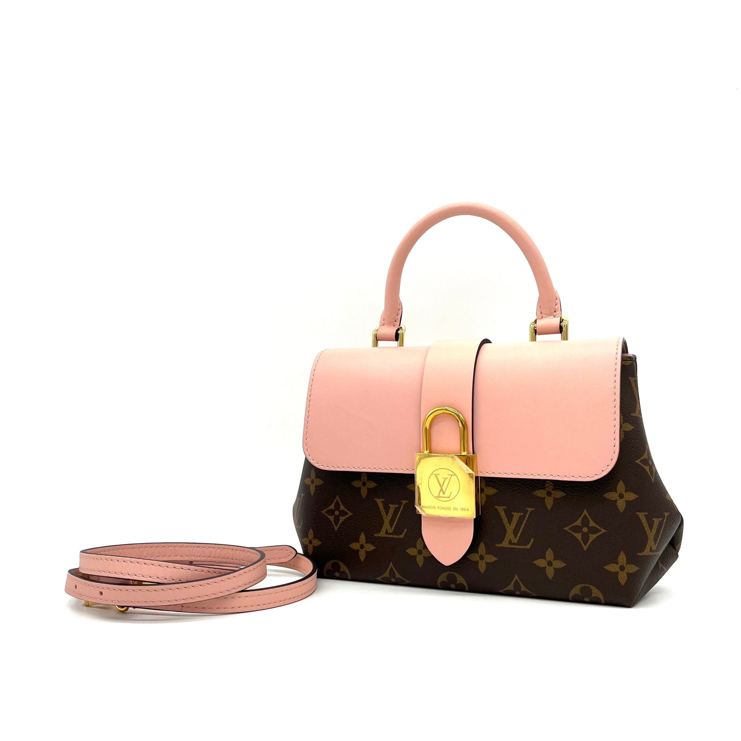 Louis Vuitton Monogram Locky BB Rose Poudre