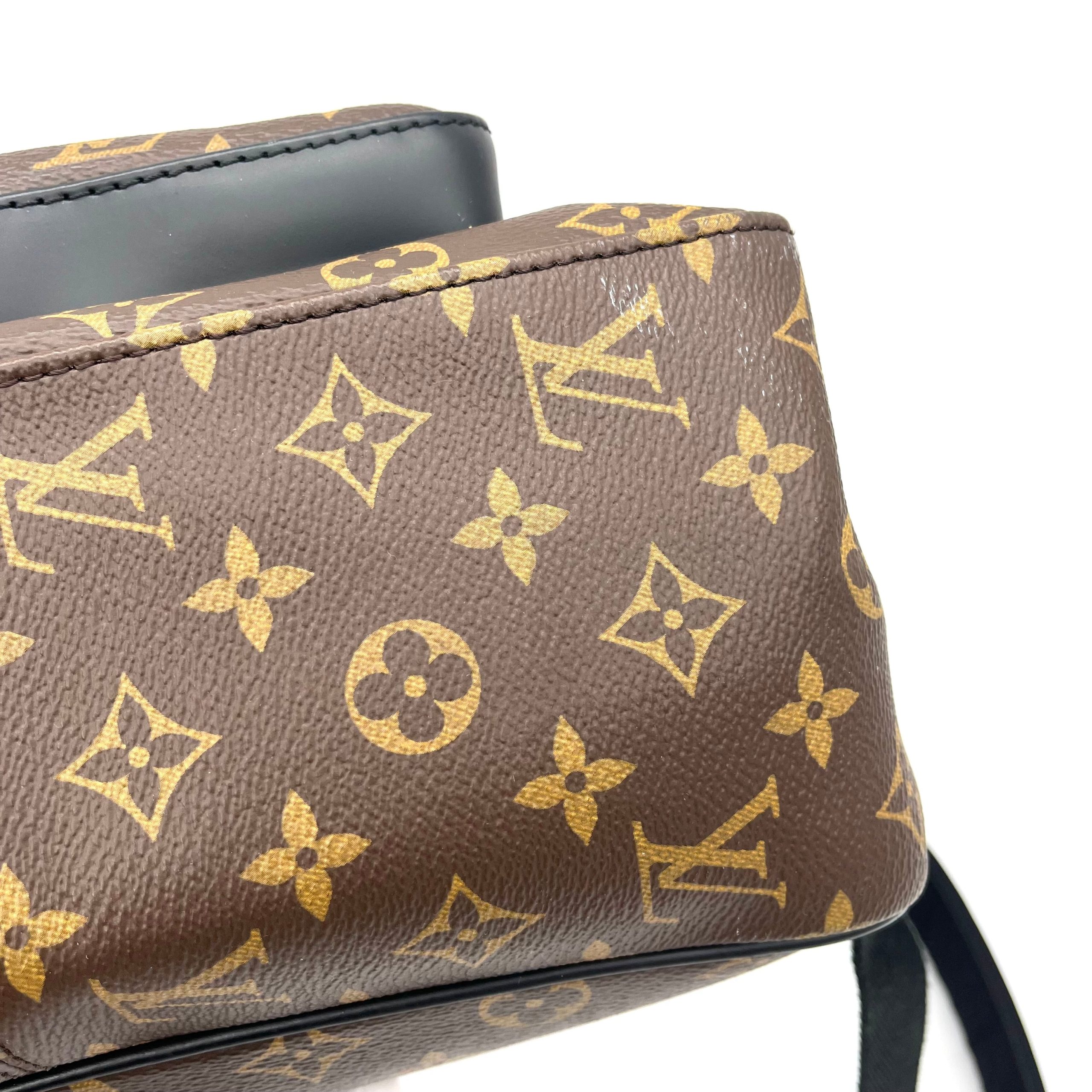 LOUIS VUITTON Monogram Macassar Josh Backpack