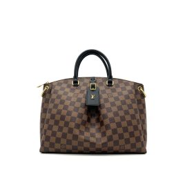 Louis Vuitton LOUIS VUITTON Damier Ebene Odeon Tote MM Black