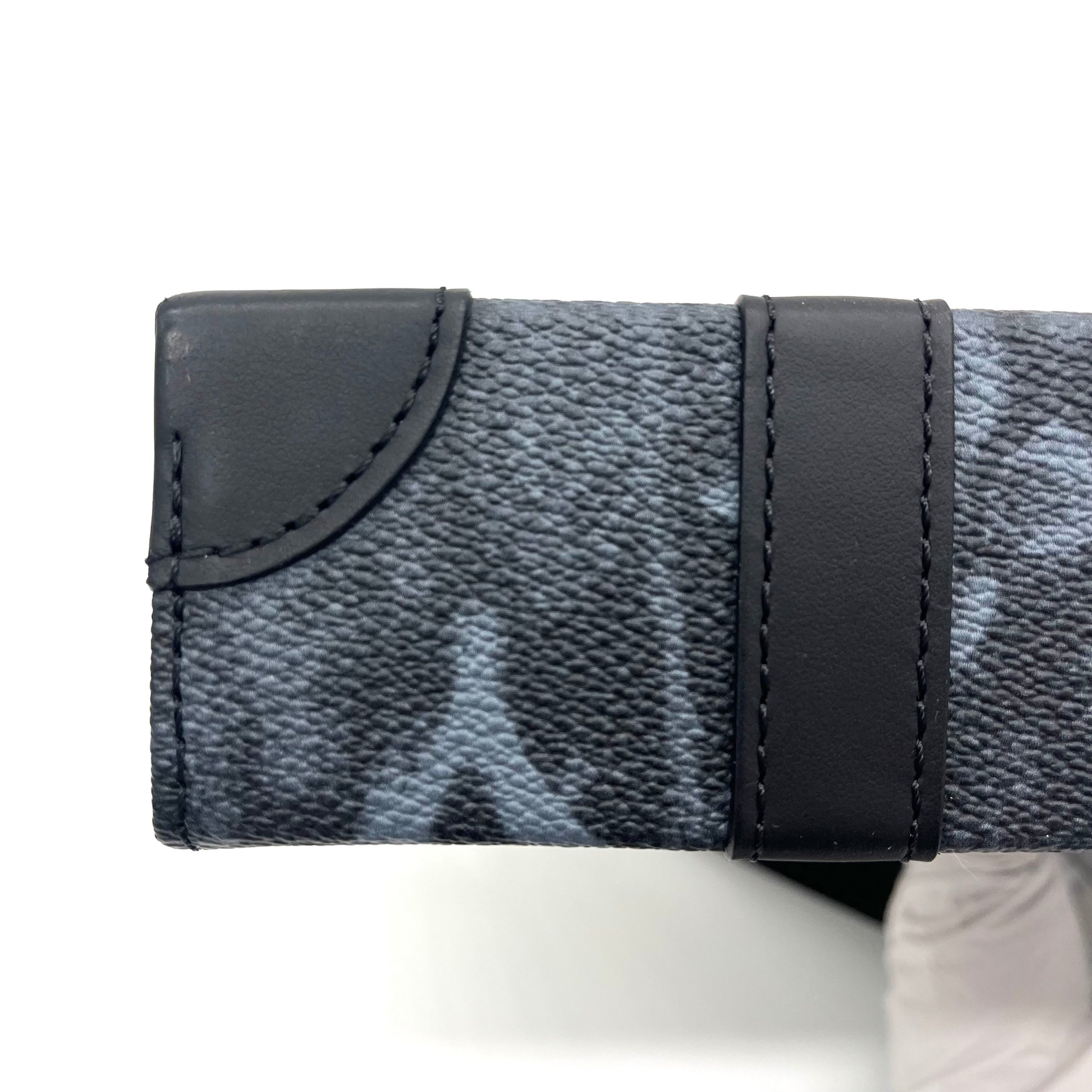 Louis Vuitton Monogram Pastel Trunk Messenger Black