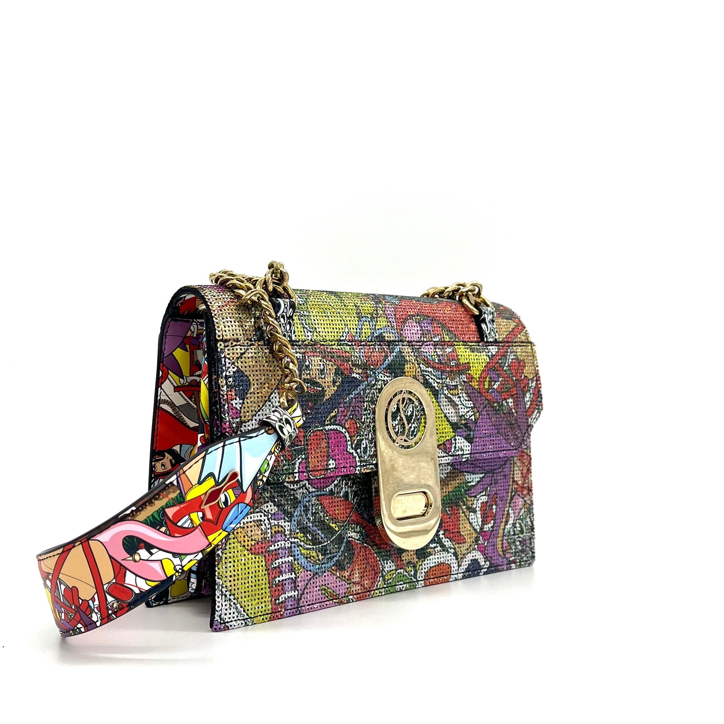 CHRISTIAN LOUBOUTIN Elisa Shoulder Bag Multicolor