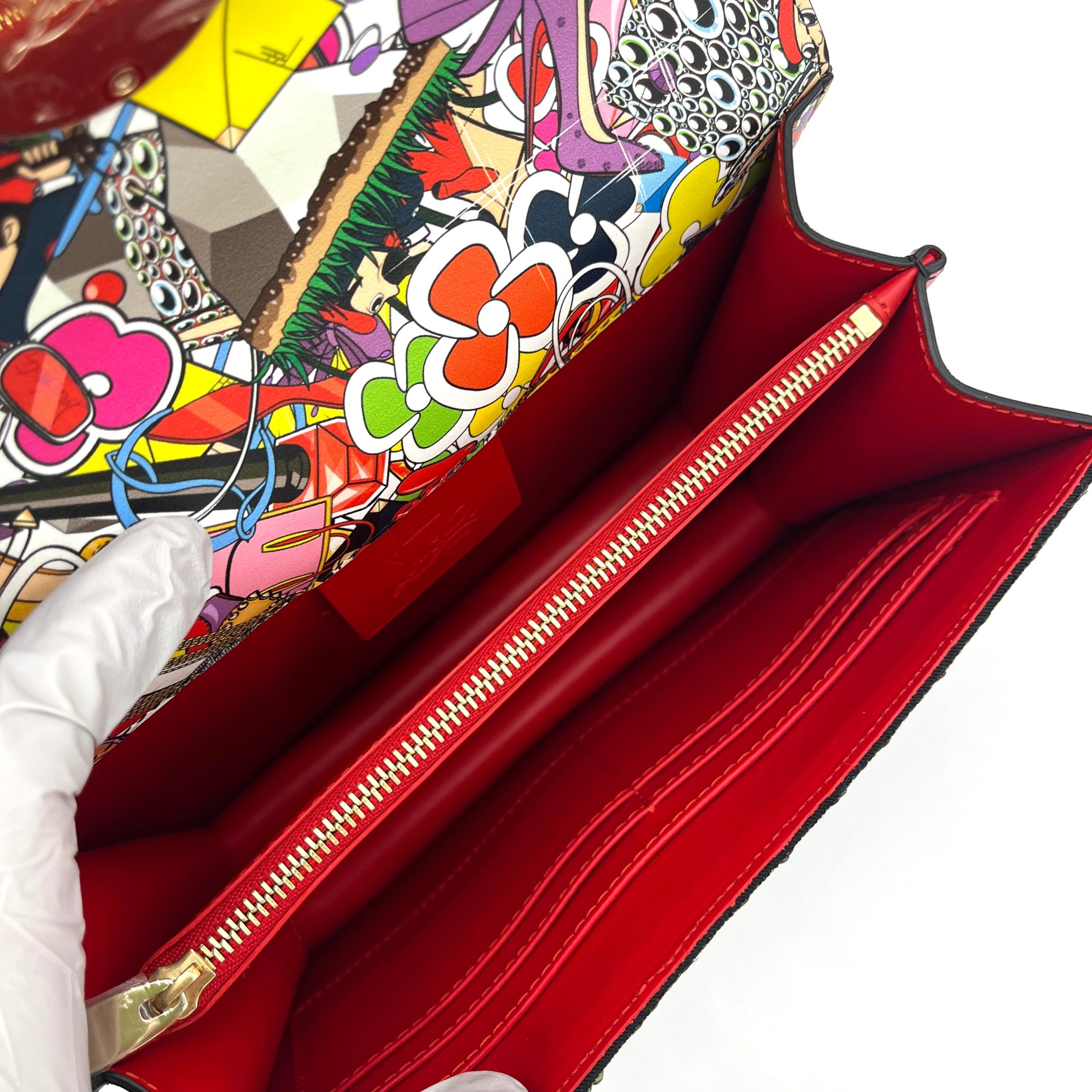 CHRISTIAN LOUBOUTIN Elisa Shoulder Bag Multicolor