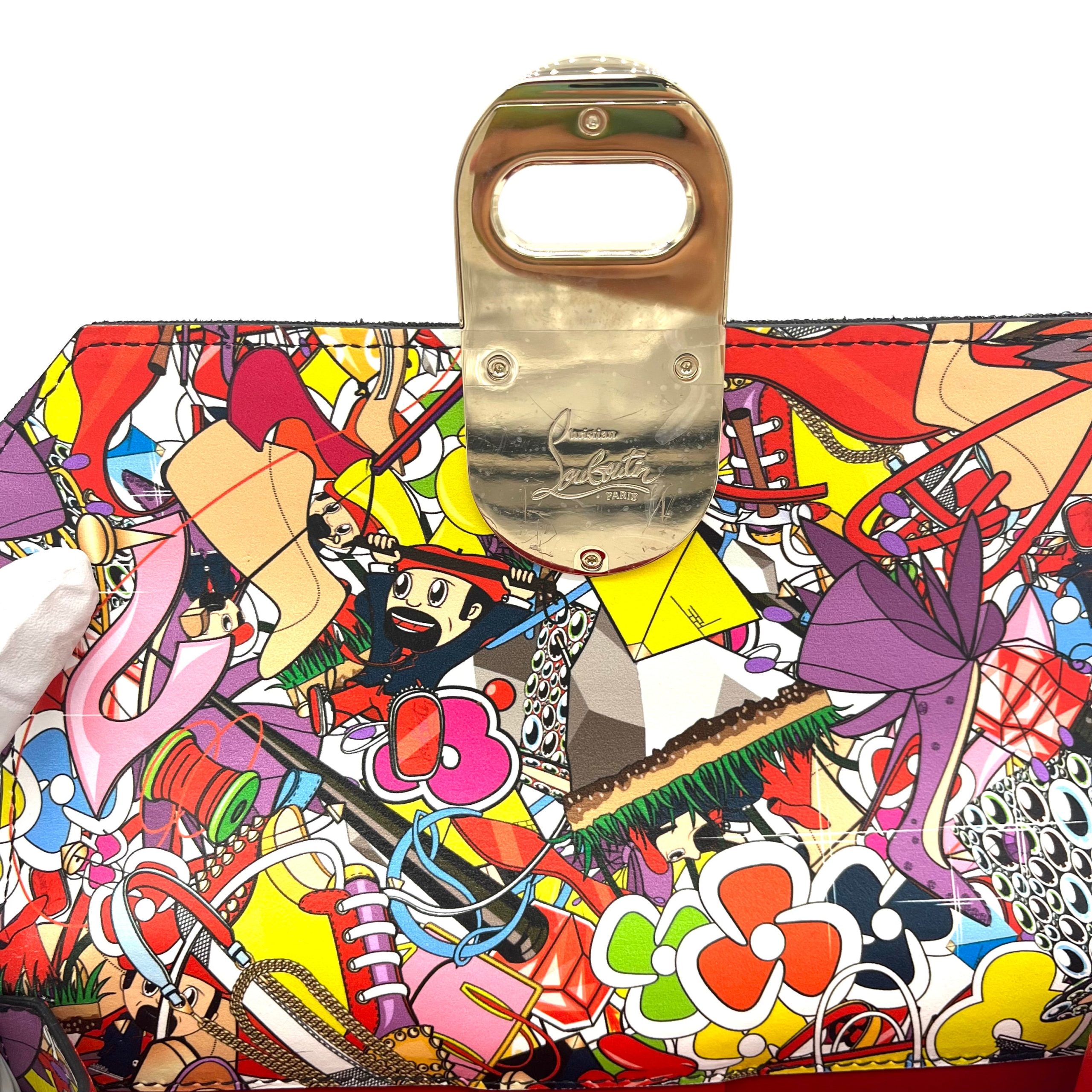 CHRISTIAN LOUBOUTIN Elisa Shoulder Bag Multicolor