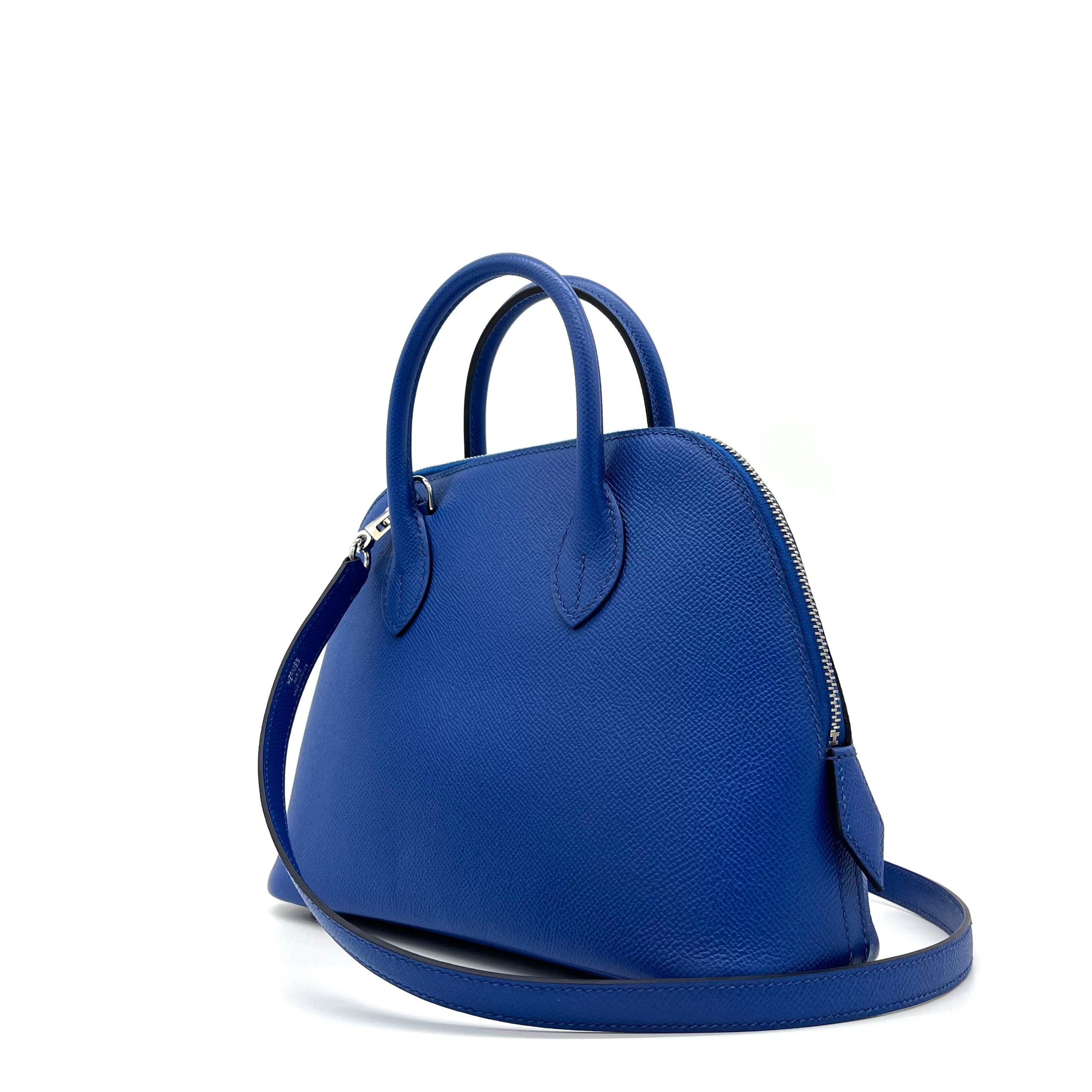 HERMES Evercolor 1923 Bolide 25 Bleu France