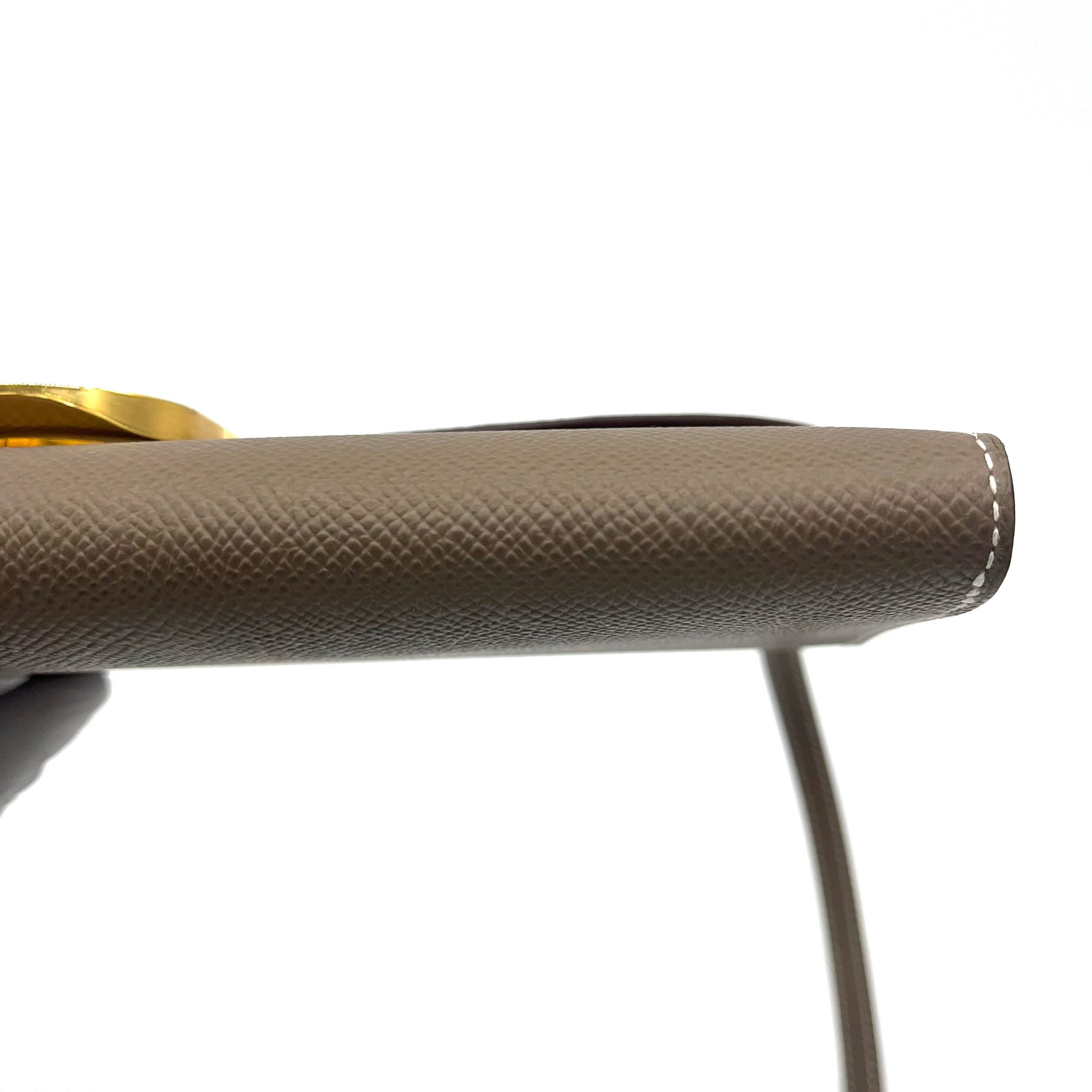 Hermes Epsom Chaine d'Ancre Wallet To Go Etoupe