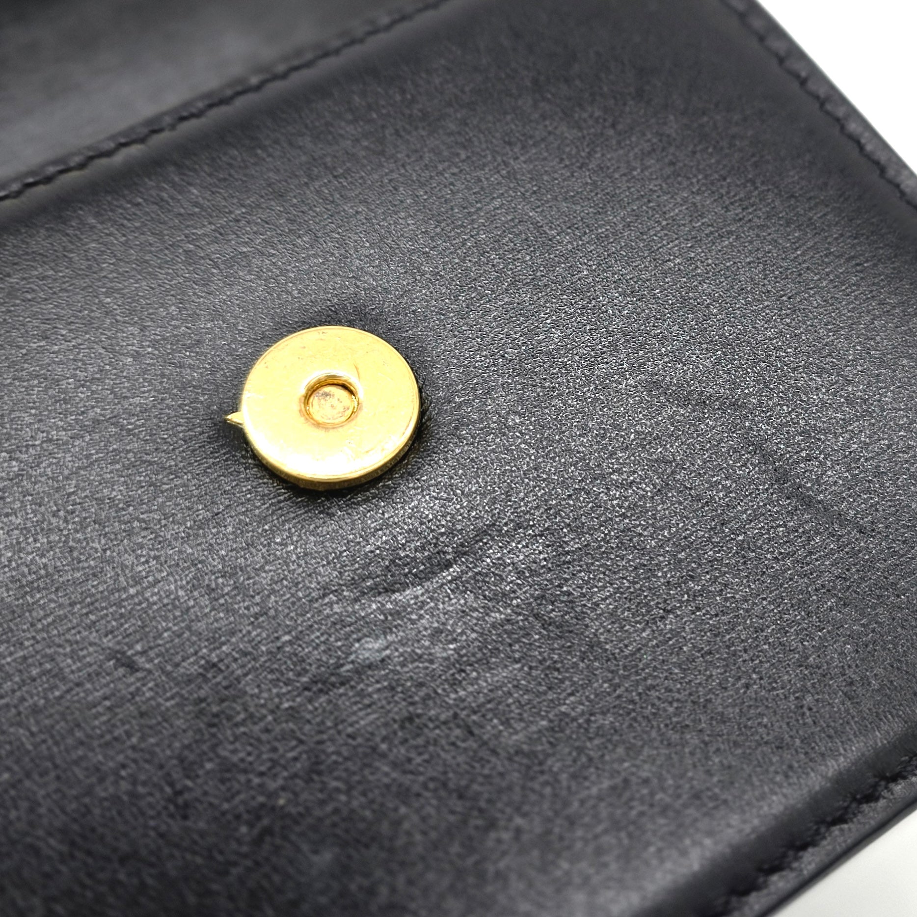 Valentino Garavani Smooth Calfskin Micro VSling Shoulder Bag Black