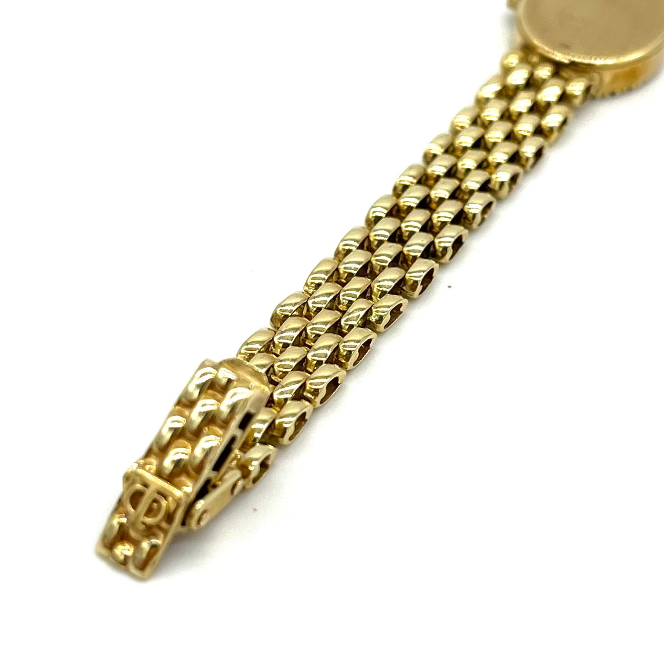 14K Yellow Gold Baume & Mercier 14K Yellow Gold Watch With Diamond Bezel