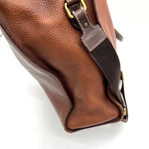 A.testoni Italy Leather shoulder Bag