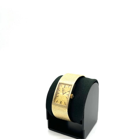 Vintage 14K Gold OMEGA Wristwatch Mesh Watch Swiss Mechanical Movement