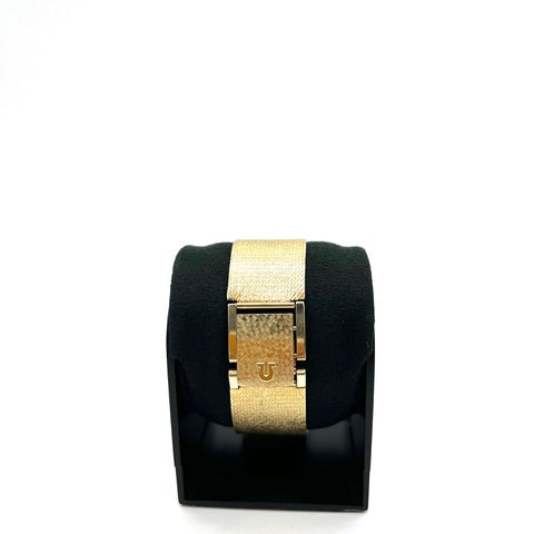 Vintage 14K Gold OMEGA Wristwatch Mesh Watch Swiss Mechanical Movement