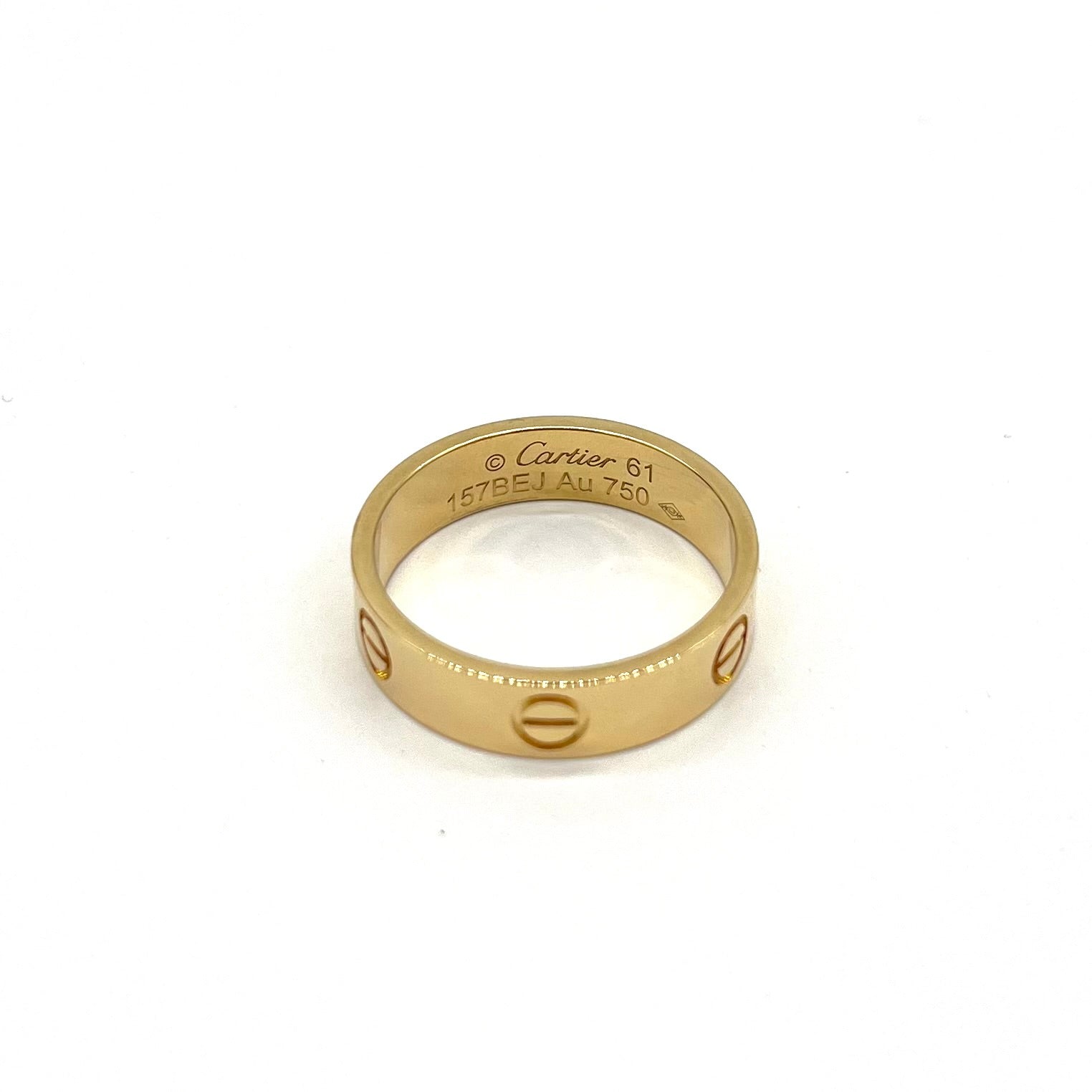 Cartier LOVE ring, Classic Model 61