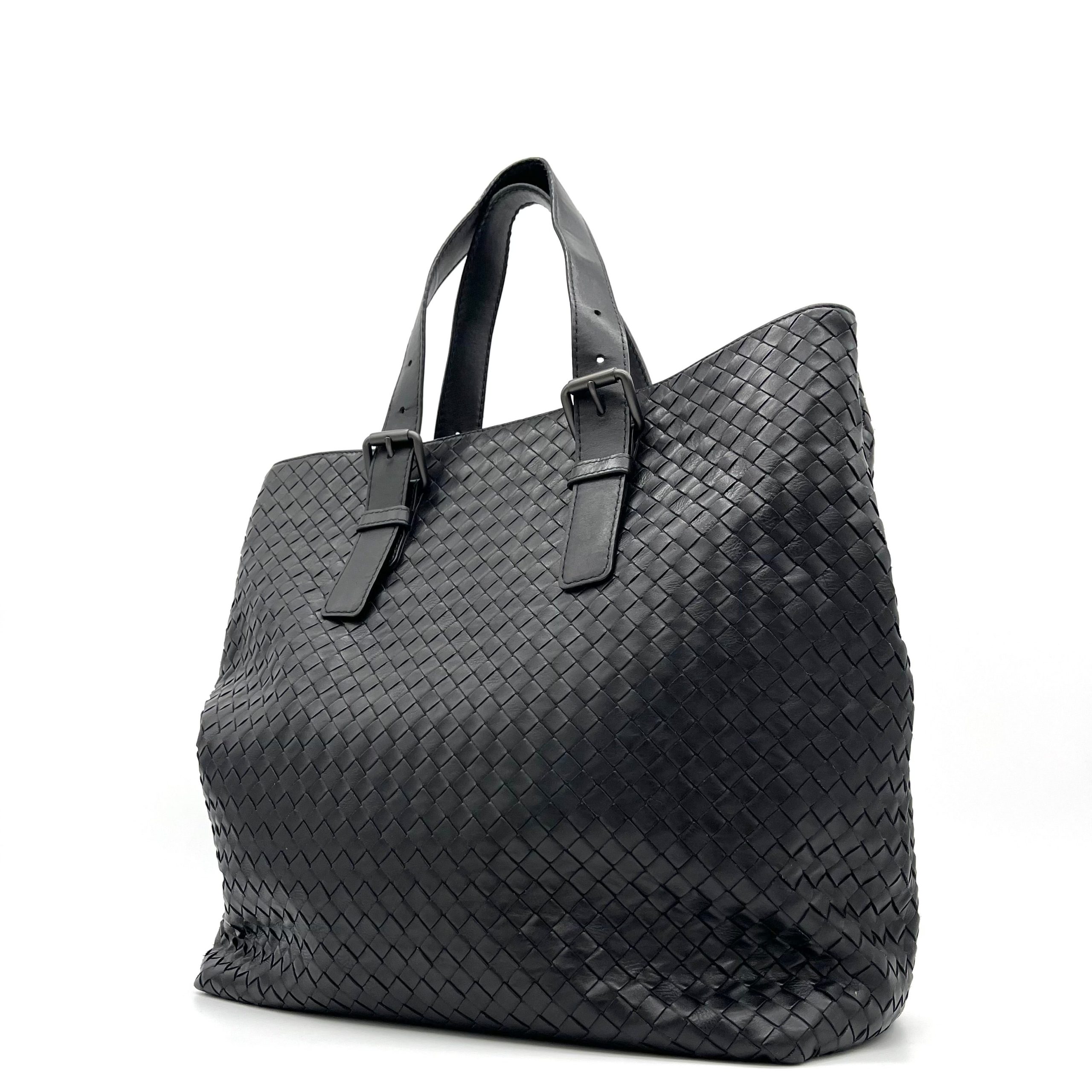 Bottega Veneta Nappa Intrecciato Belted Tote