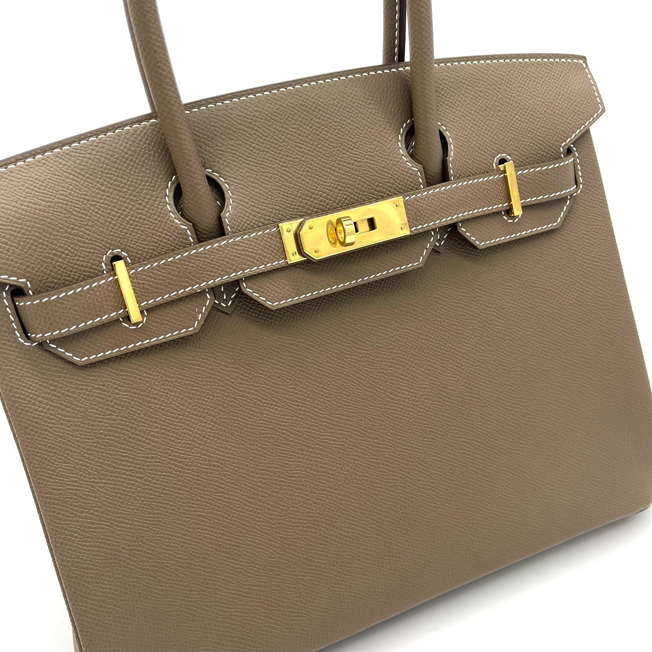 Hermes Epsom Birkin 30 Etoupe