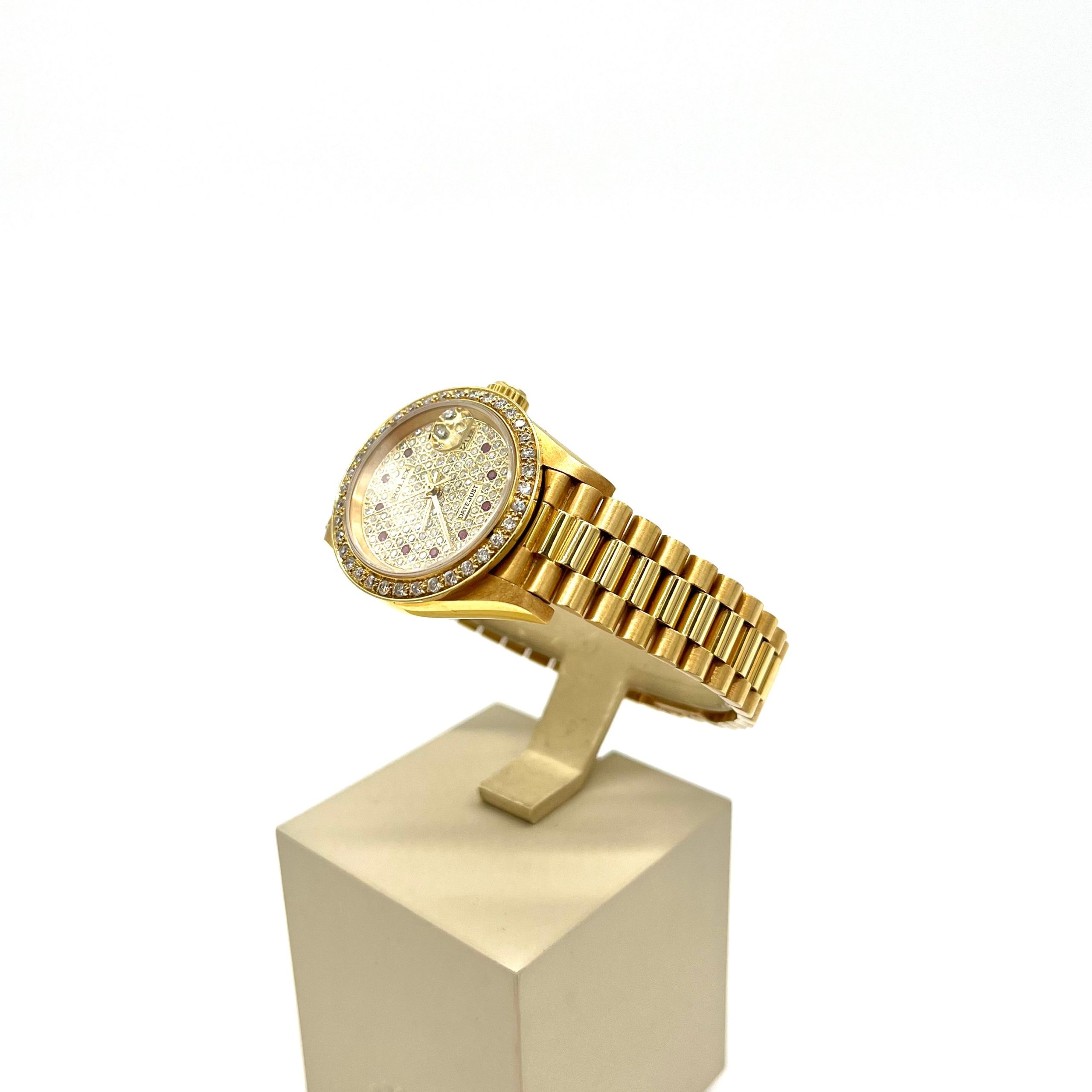 Rolex Datejust 26mm President 18K Yellow Gold 179138 30908