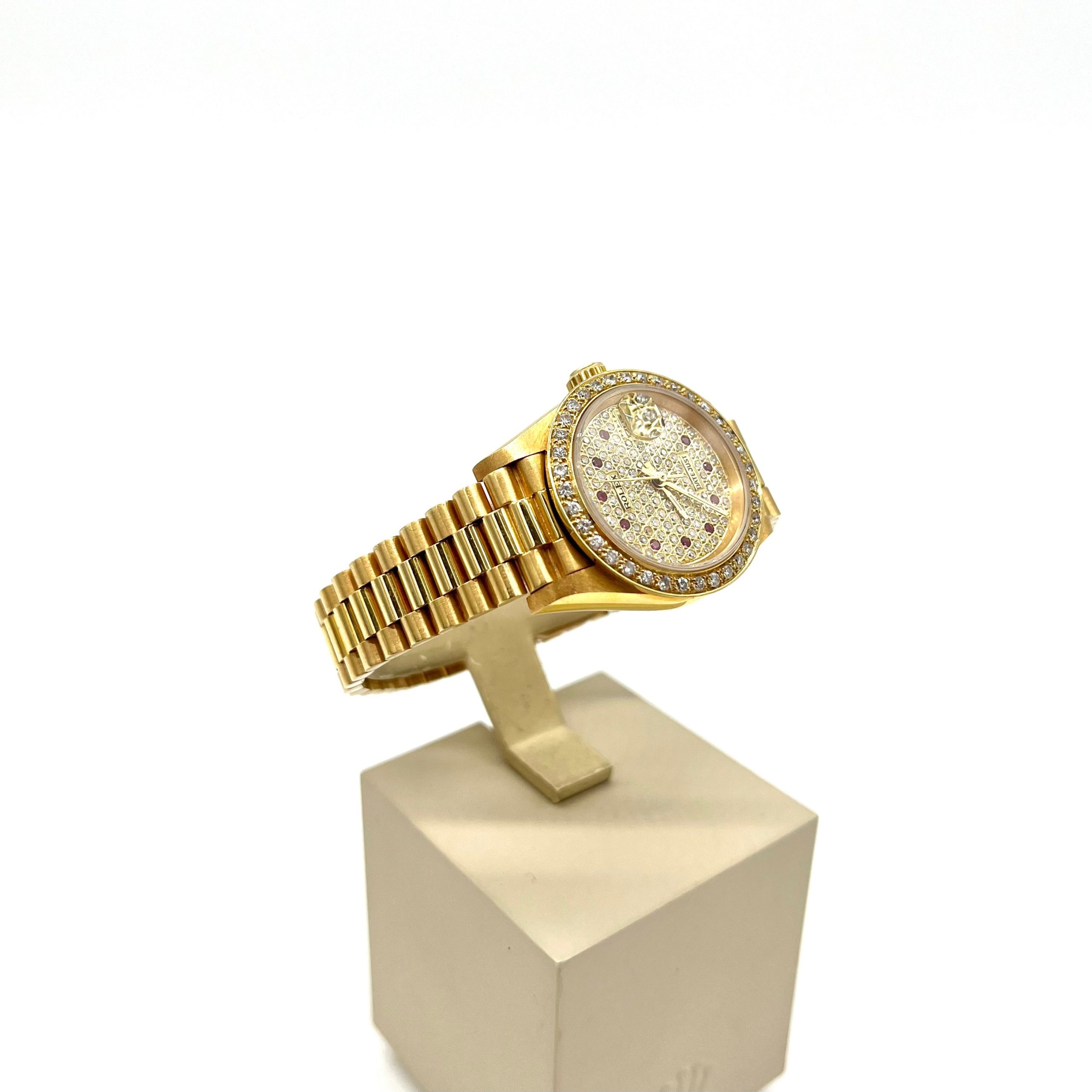 Rolex Datejust 26mm President 18K Yellow Gold 179138 30908