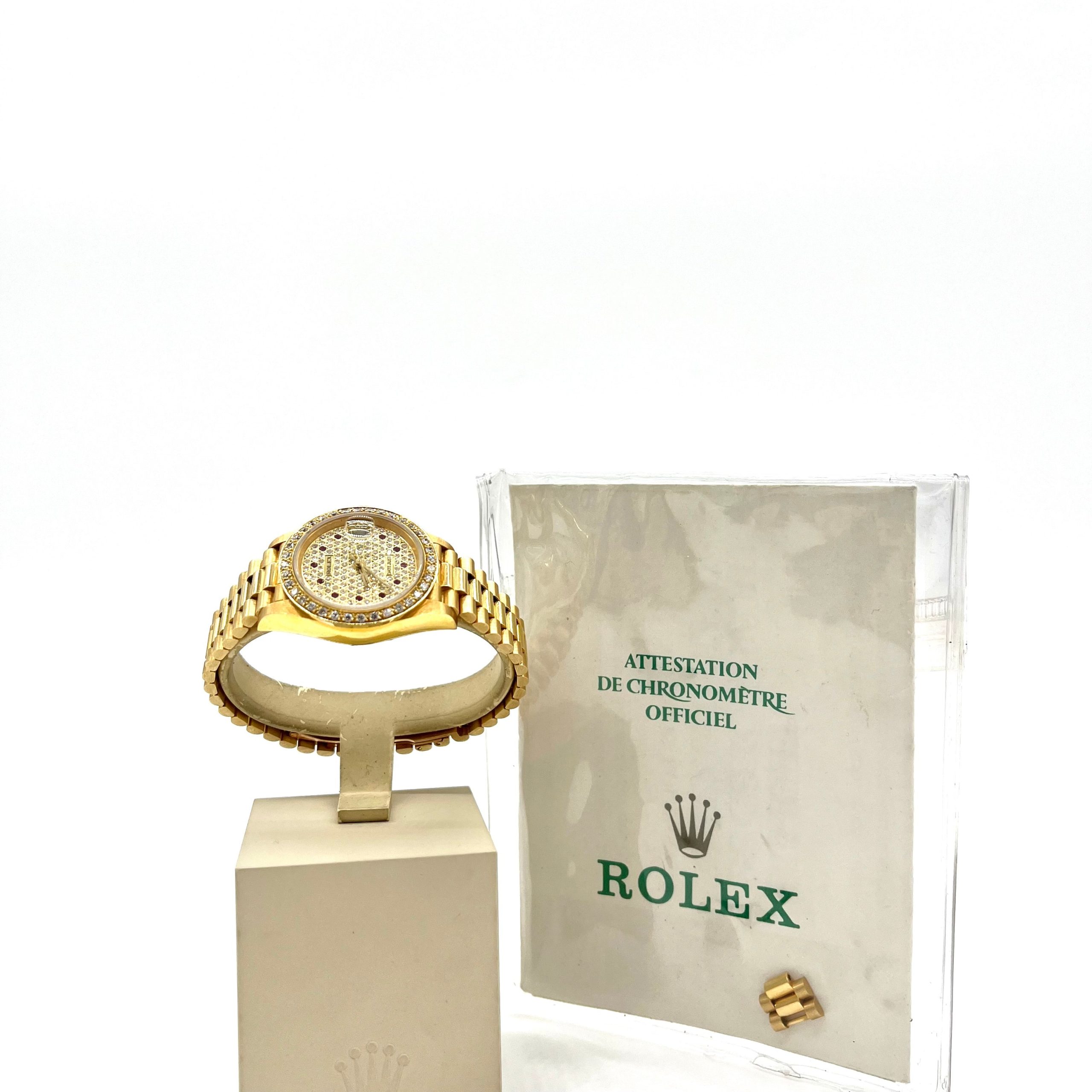 Rolex Datejust 26mm President 18K Yellow Gold 179138 30908