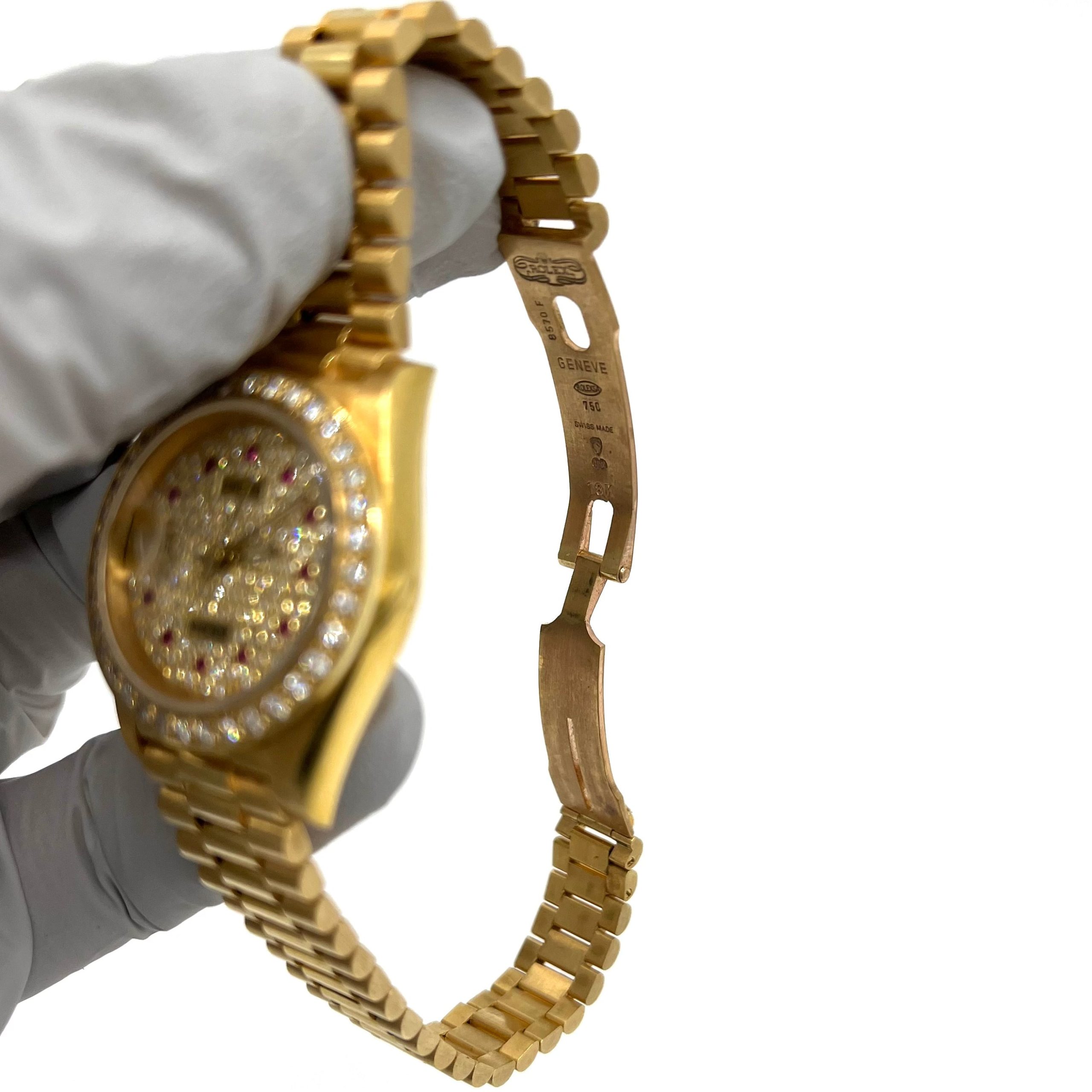 Rolex Datejust 26mm President 18K Yellow Gold 179138 30908