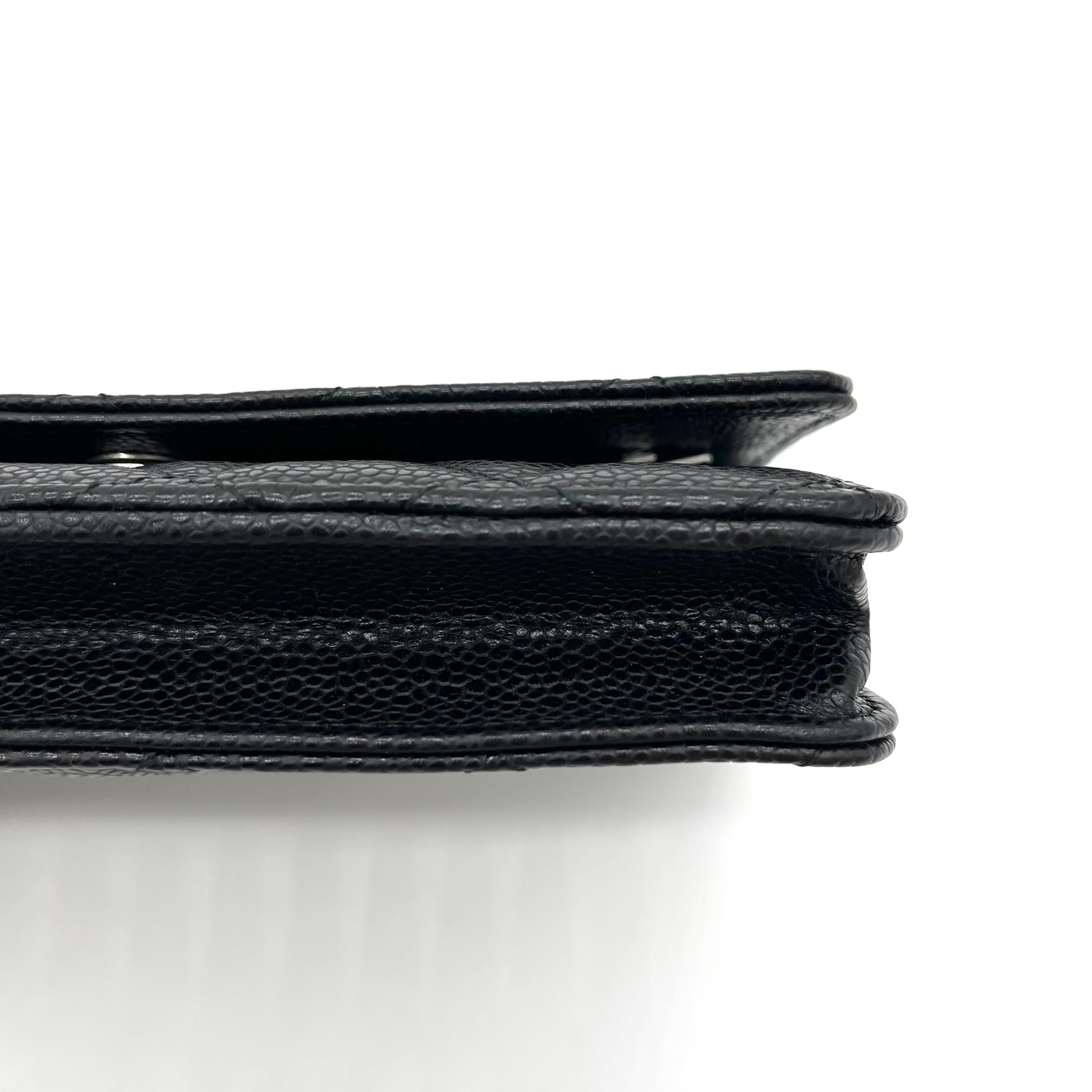 Chanel Caviar Quilted Wallet on Chain WOC Black 2020