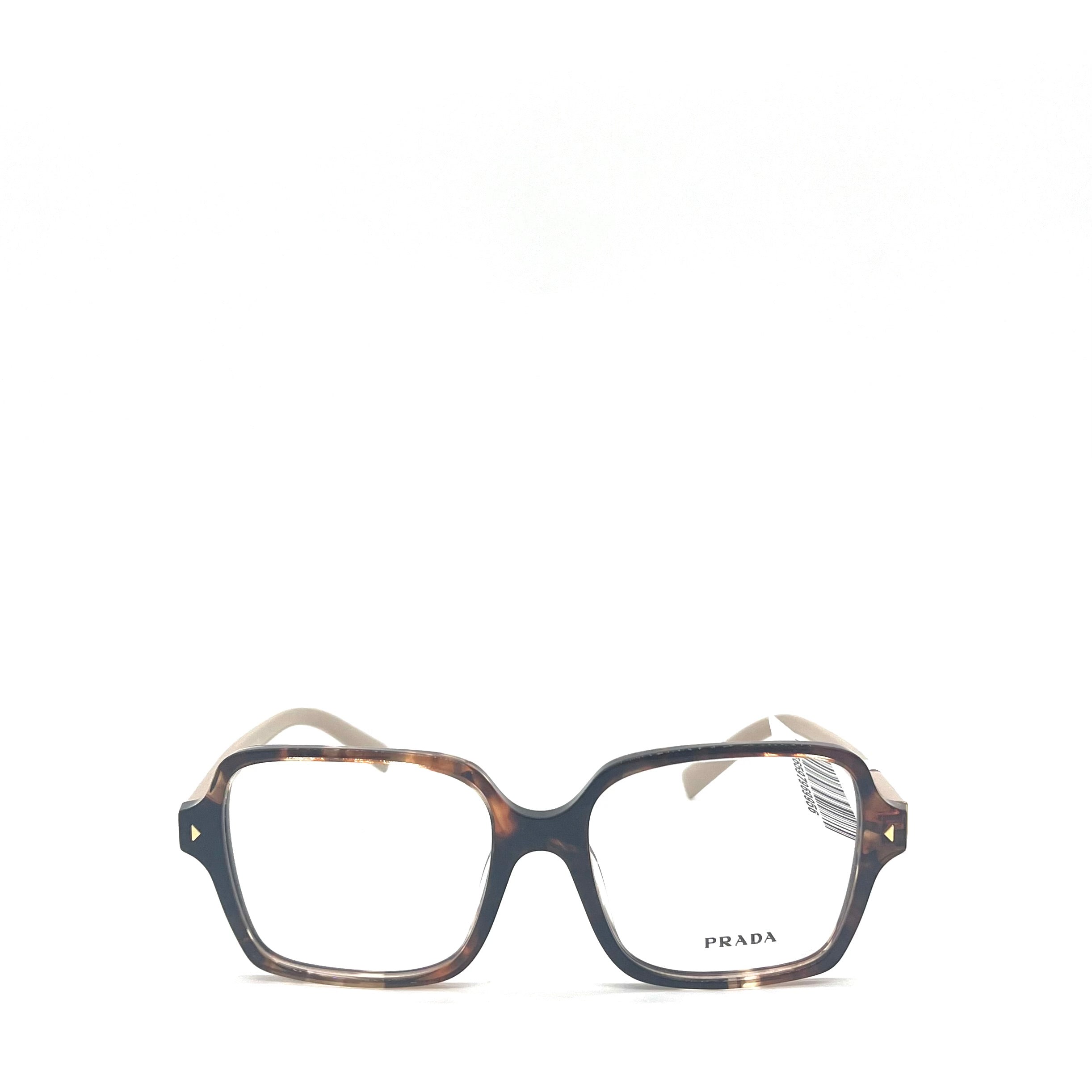 PRADA PR A02V 07R101 Havana Caramel Eyeglasses Frame