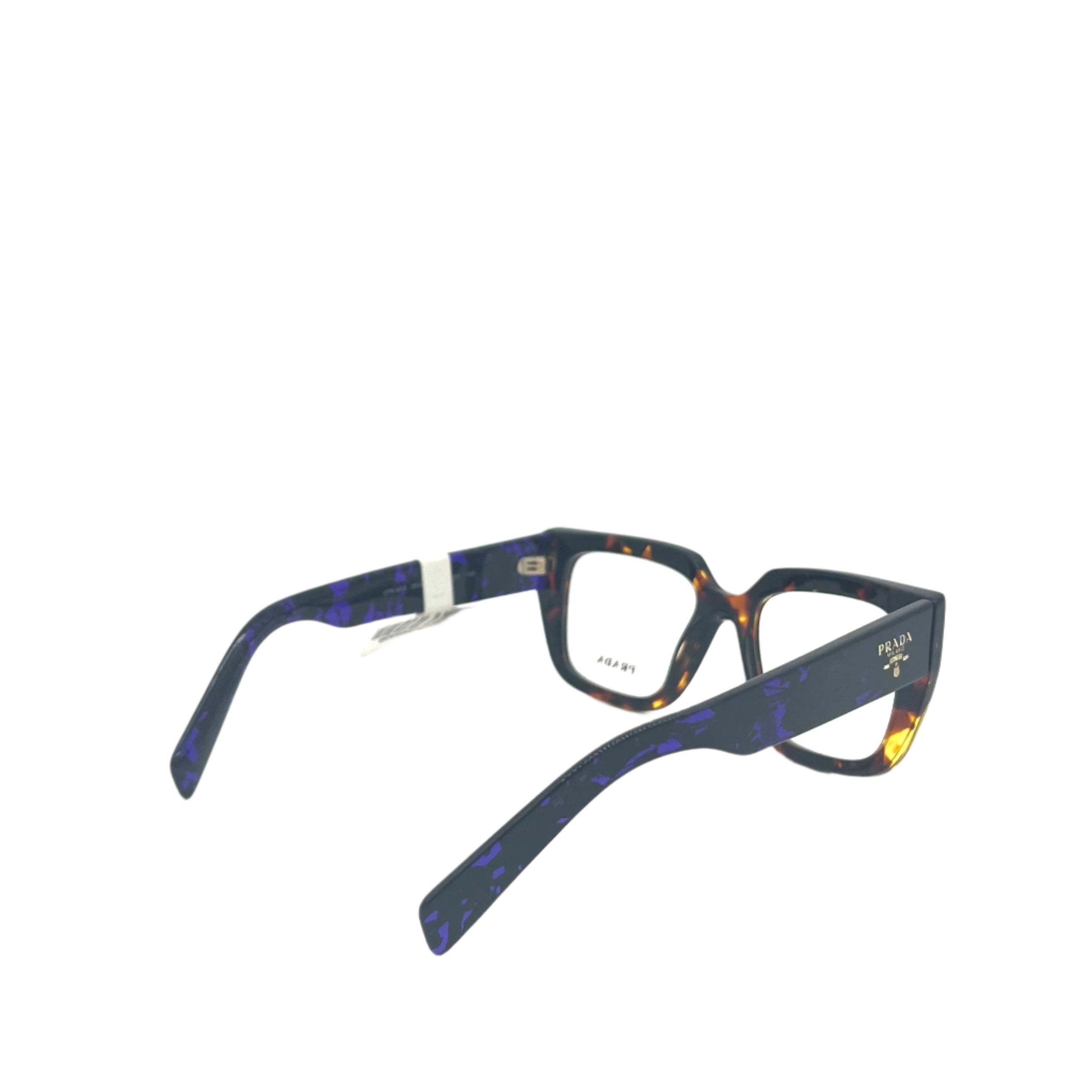 PRADA VPR A03 14O-1O1 50-18 140 Havana & Purple Tortoise Eyeglasses Frame