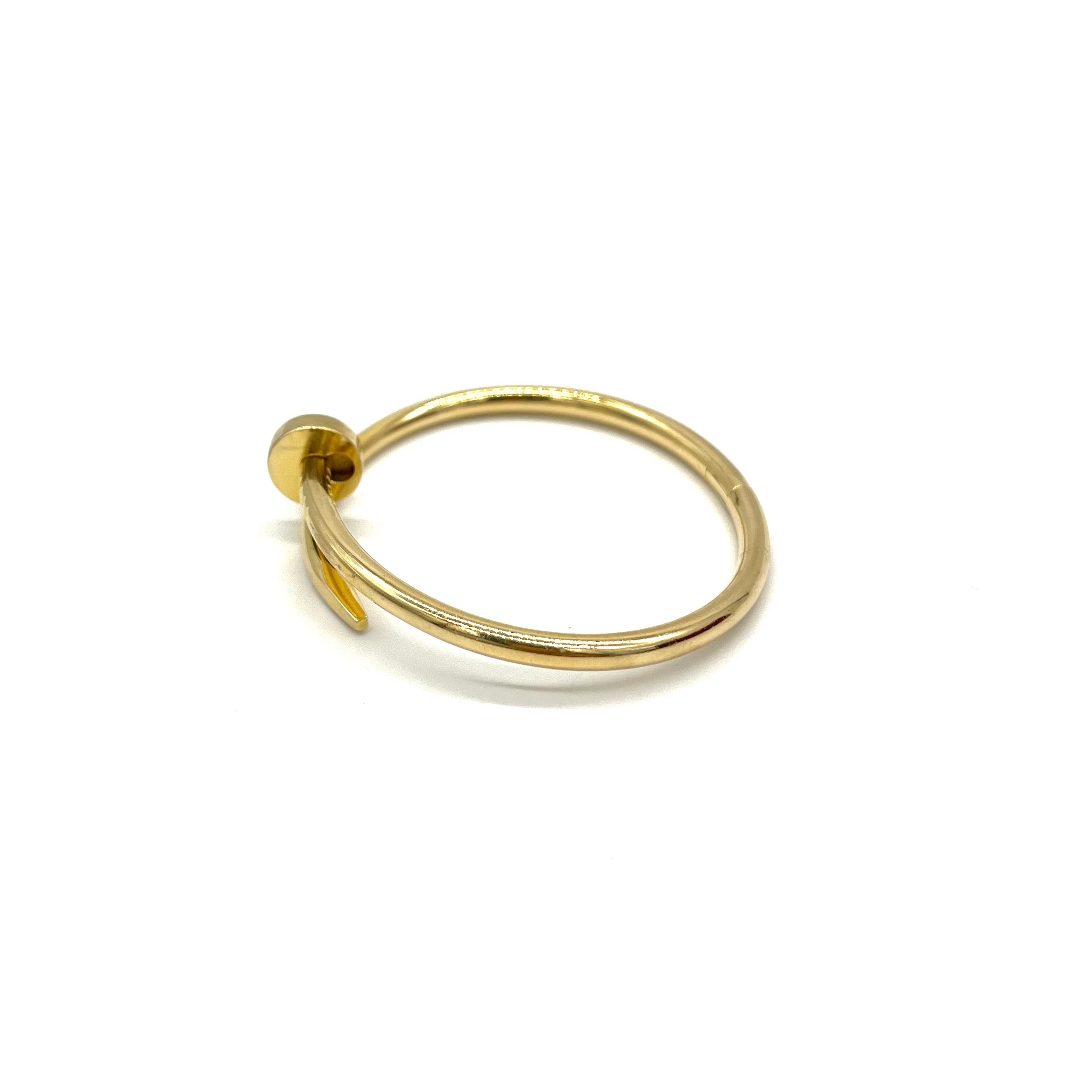 Cartier Juste un Clou bracelet, Classic model Yellow Gold Size 17