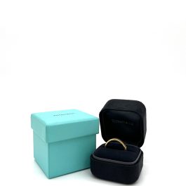 Tiffany & Co. Concave Band 1837 Collection 18k Yellow Gold Ring