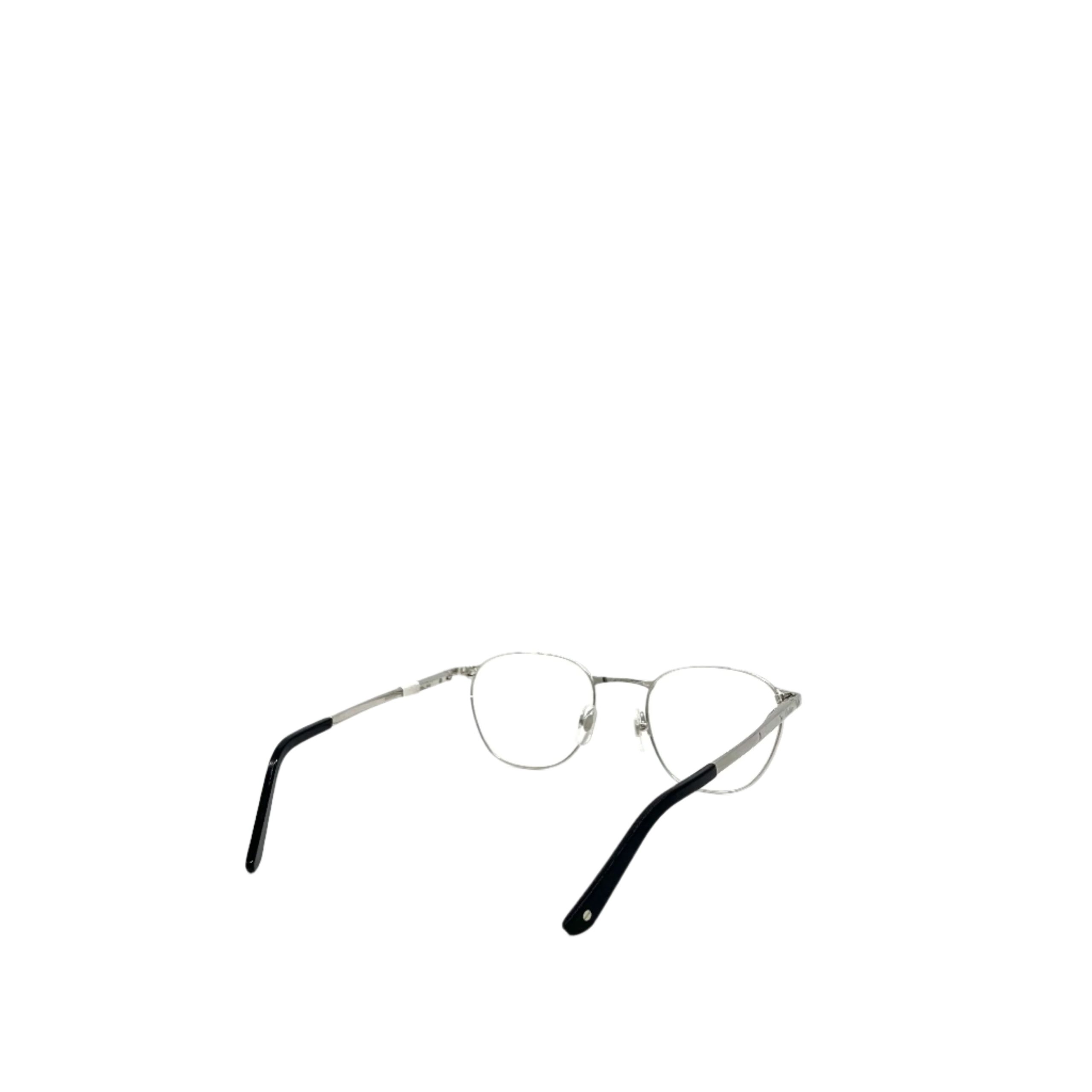 CARTIER Santos de Cartier CT3370 Silver Hardware Eyeglasses Frame