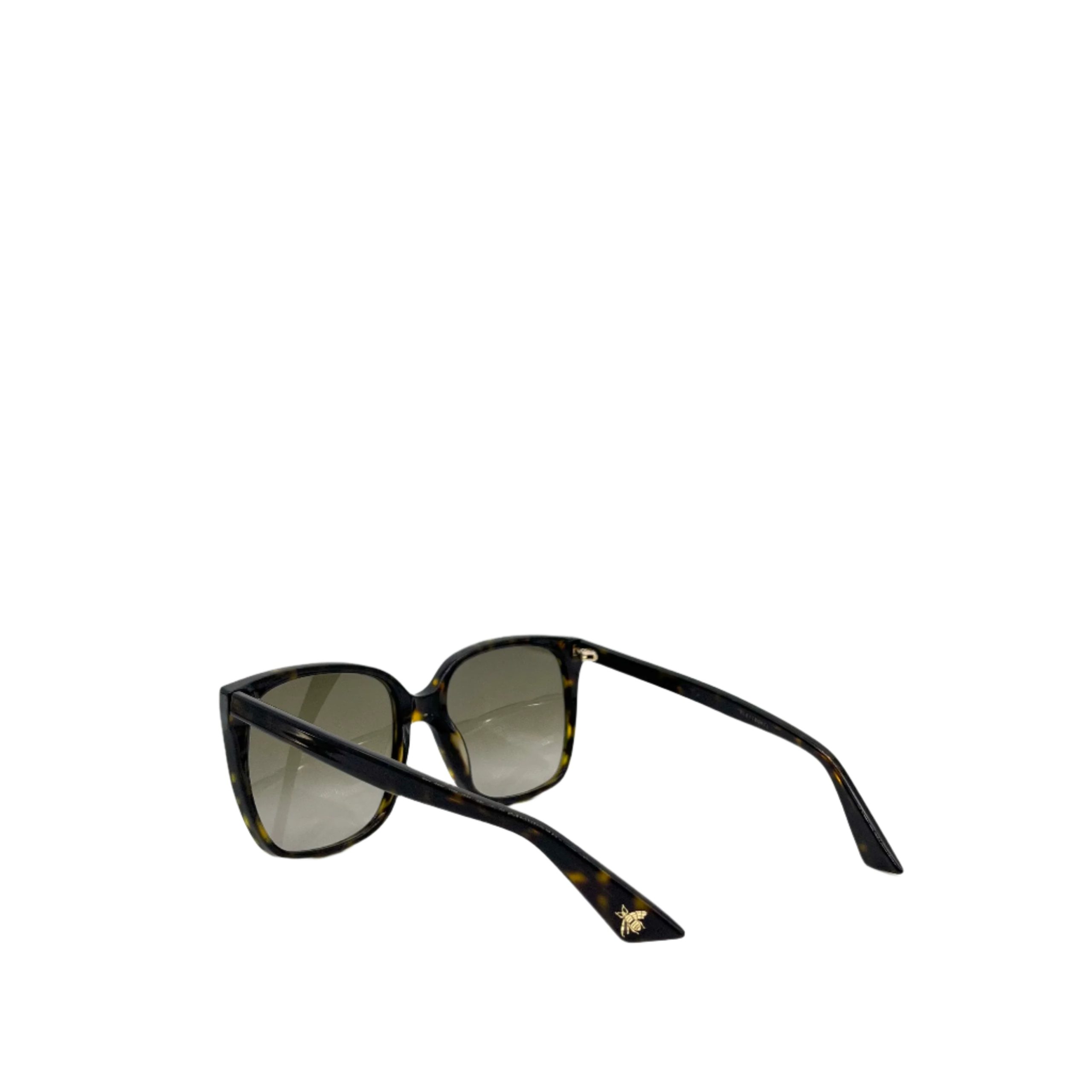 GUCCI Acetate GG Sunglasses GG0022S Havana