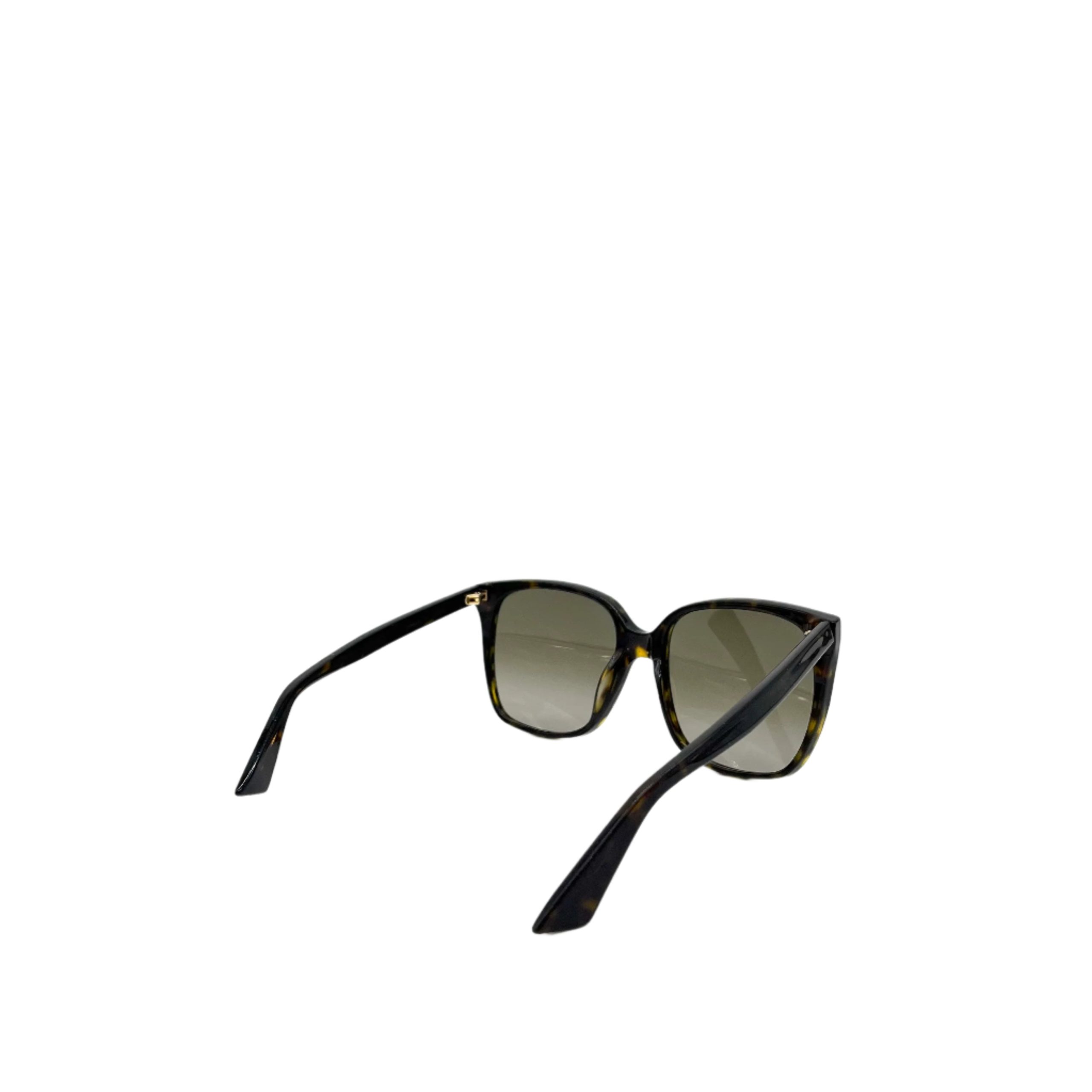 GUCCI Acetate GG Sunglasses GG0022S Havana