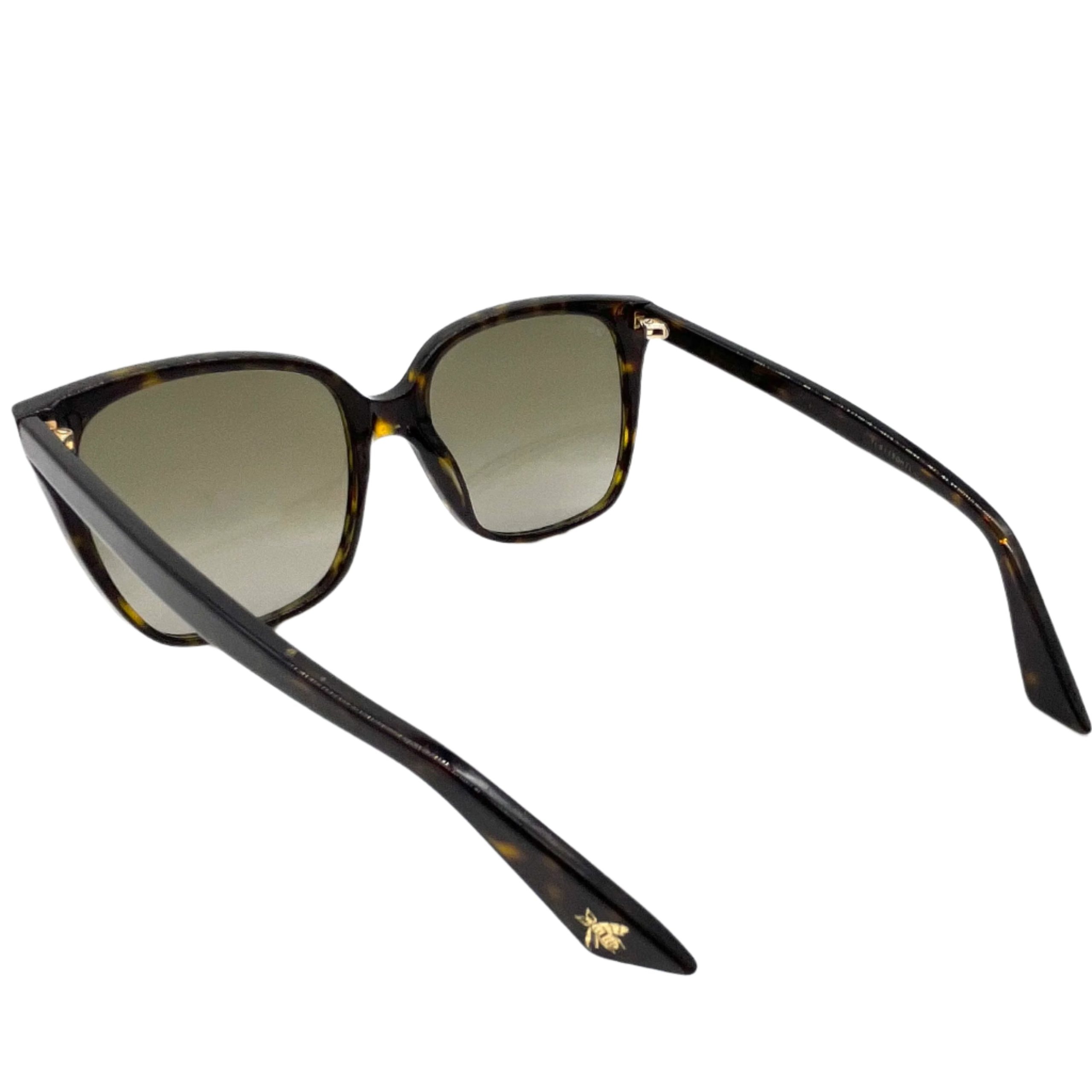 GUCCI Acetate GG Sunglasses GG0022S Havana