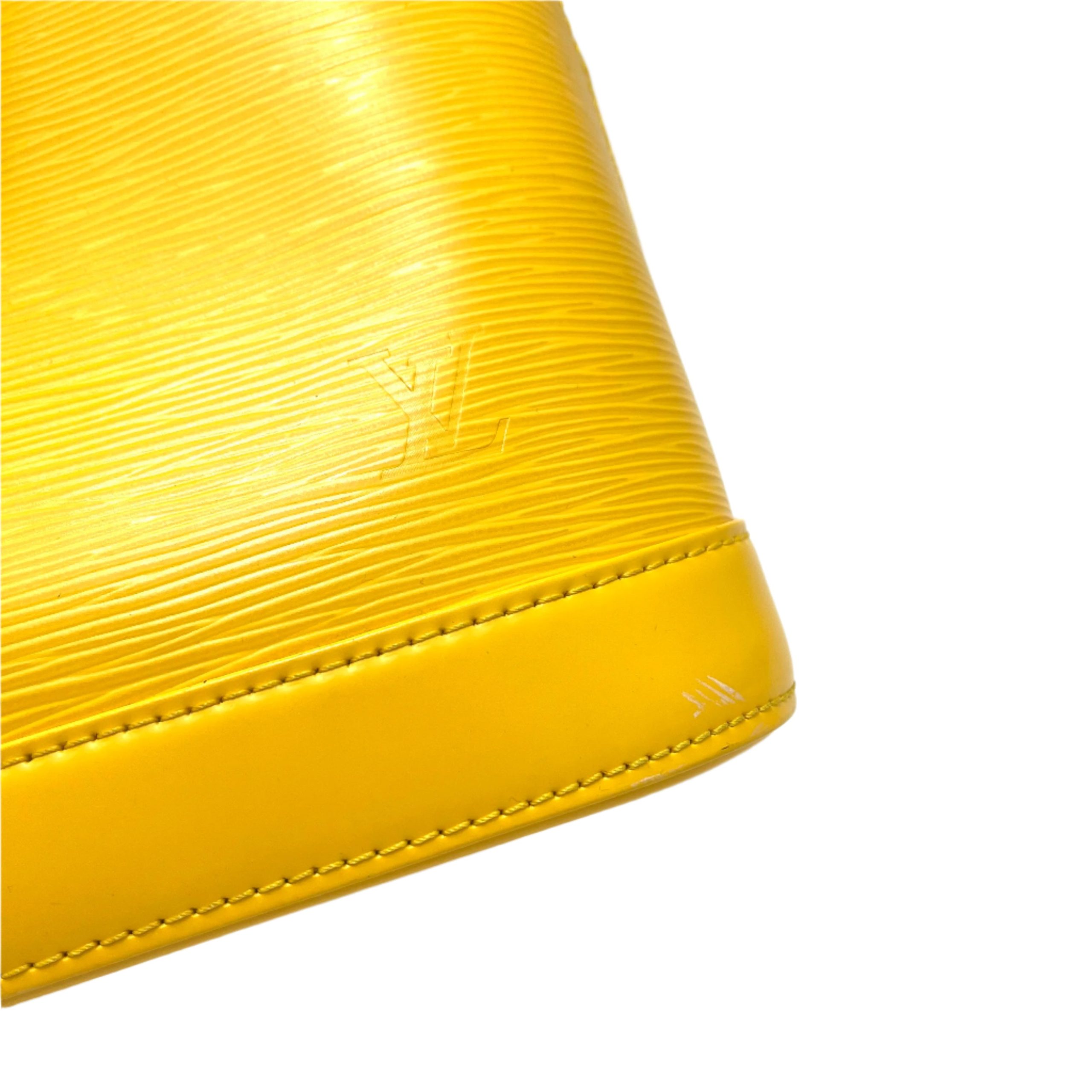 Louis Vuitton Epi Alma PM Citron