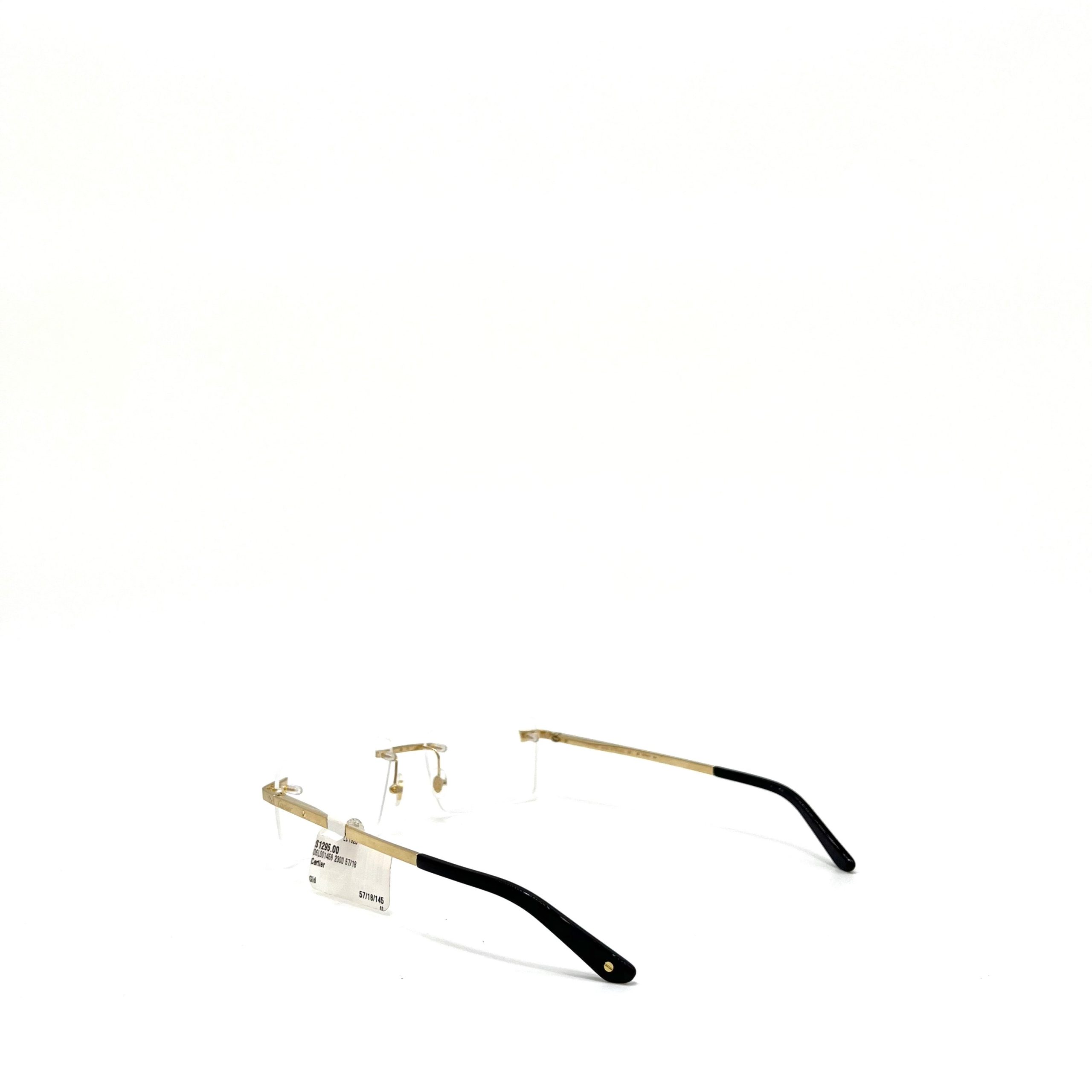 CARTIER CT0167O Eyeglasses Frame Gold Hardware
