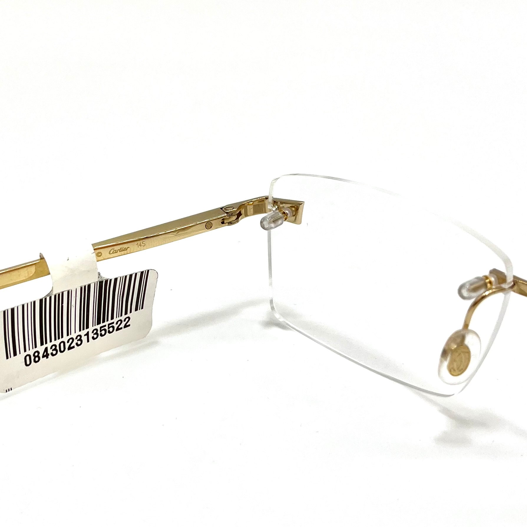 CARTIER CT0167O Eyeglasses Frame Gold Hardware