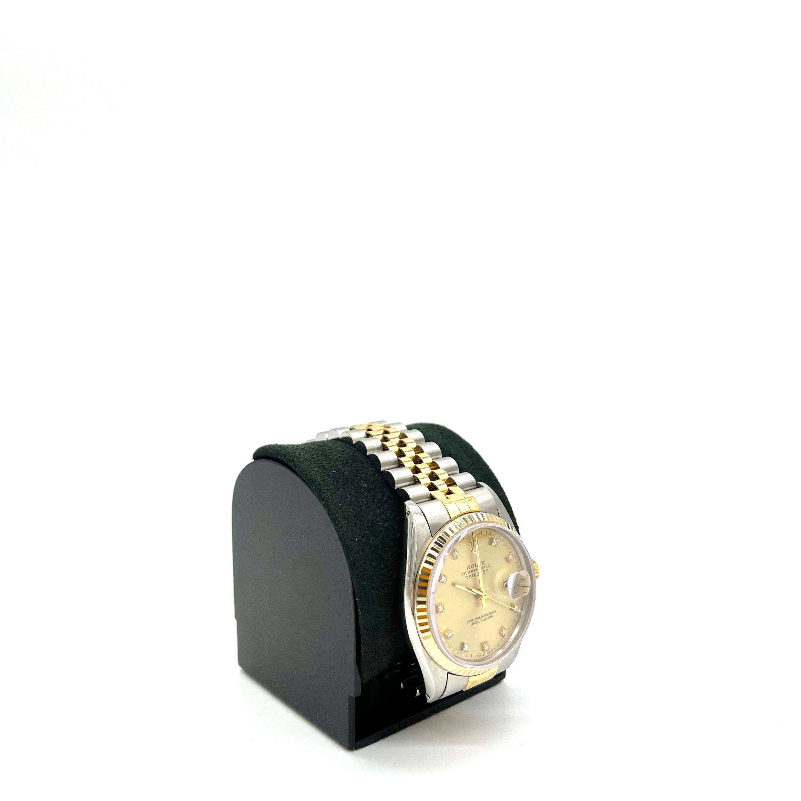 ROLEX Datejust Stainless steel and 18k Yellow Gold 36mm