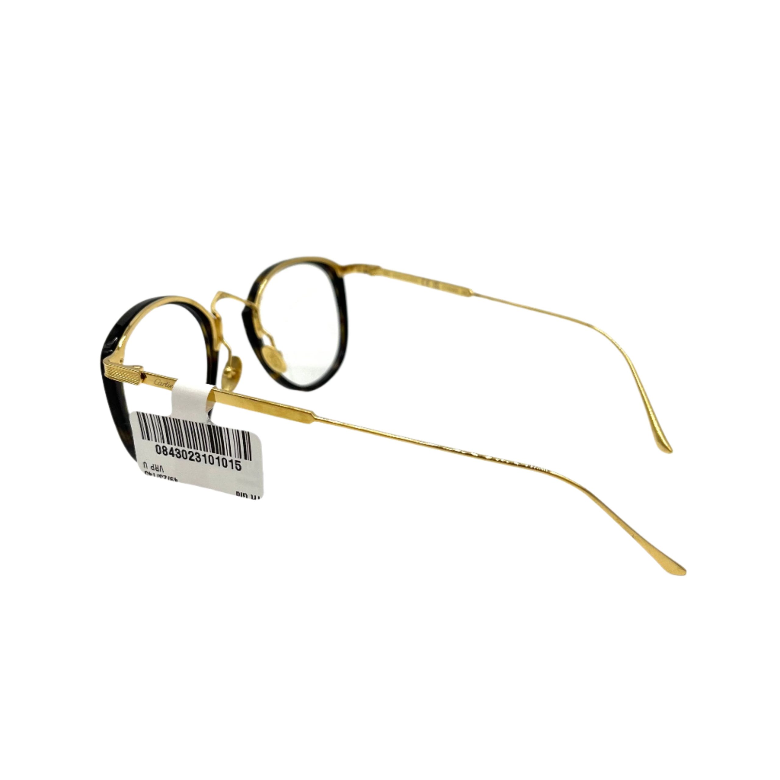 CARTIER CT00200 (001) Gold Hardware