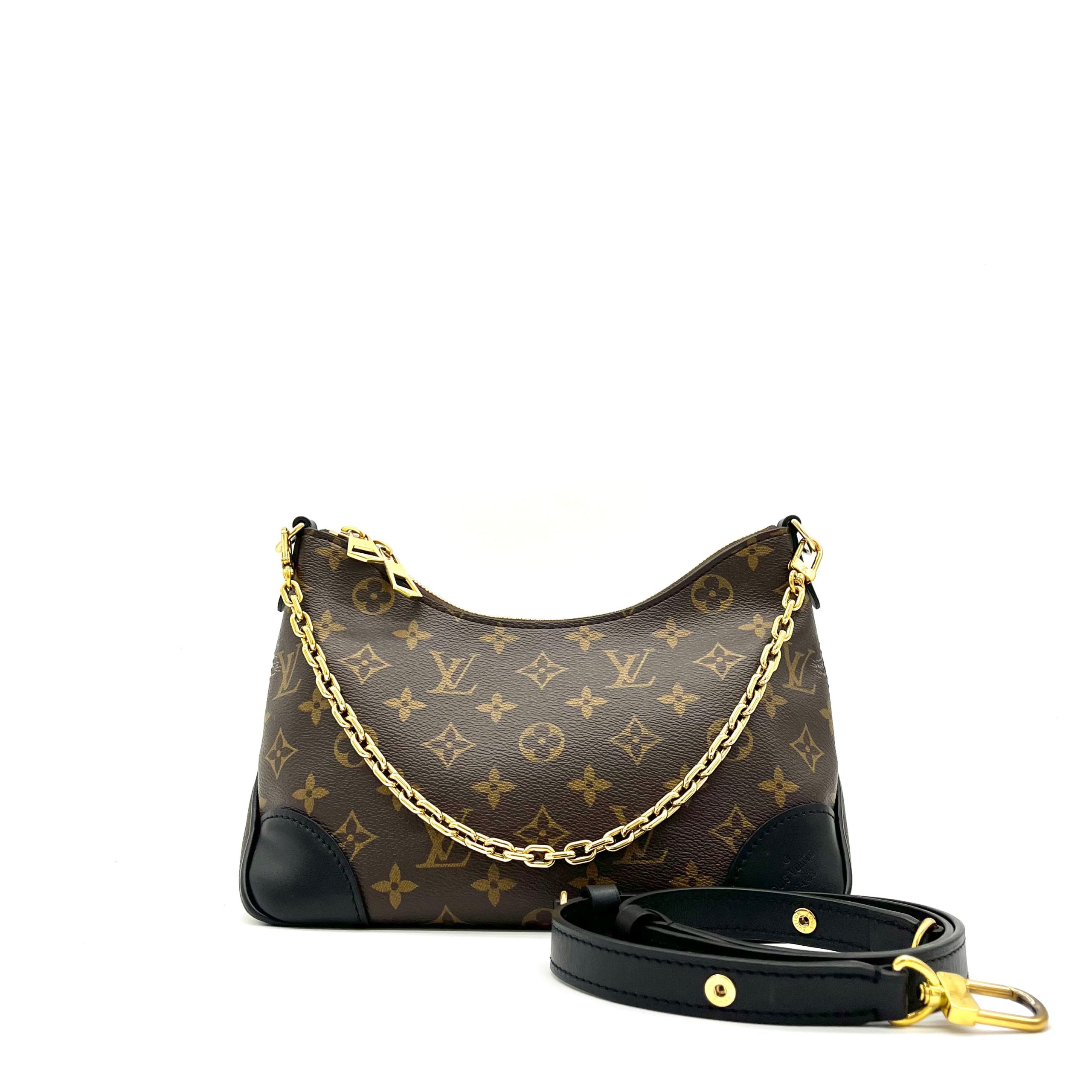 Louis Vuitton Monogram Boulogne NM Black