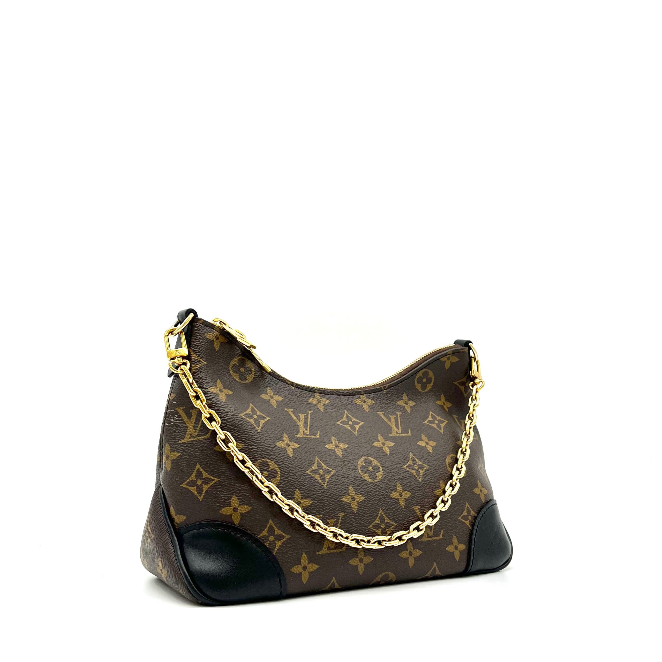 Louis Vuitton Monogram Boulogne NM Black