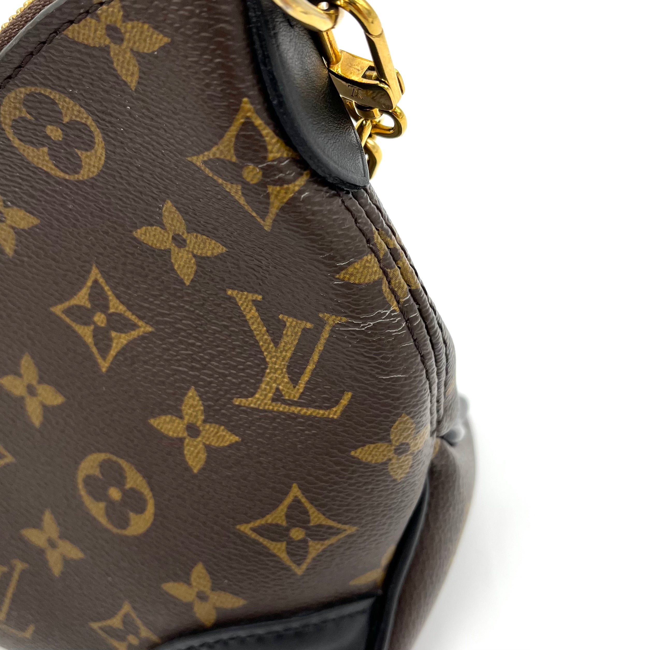 Louis Vuitton Monogram Boulogne NM Black