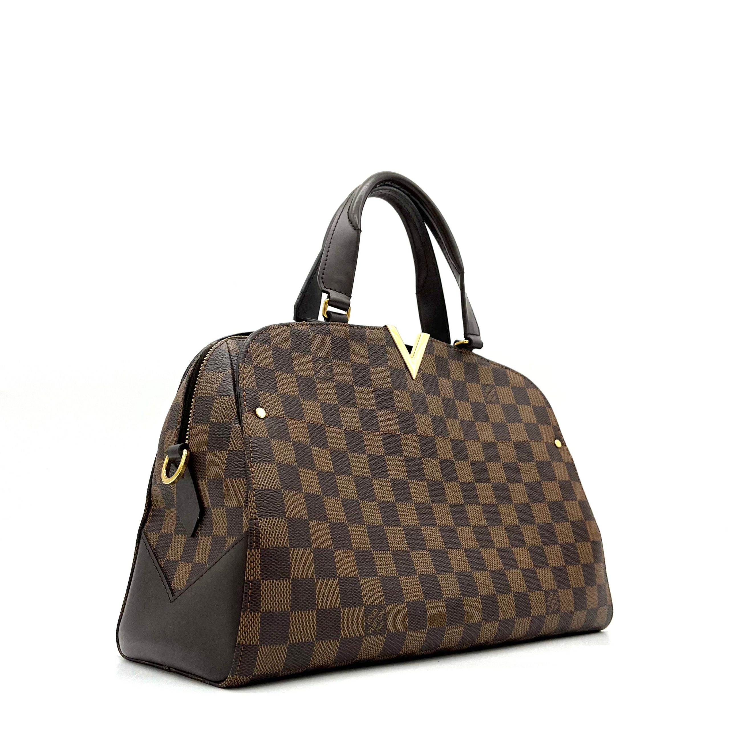 Louis Vuitton Damier Ebene Kensington Bowling Bag